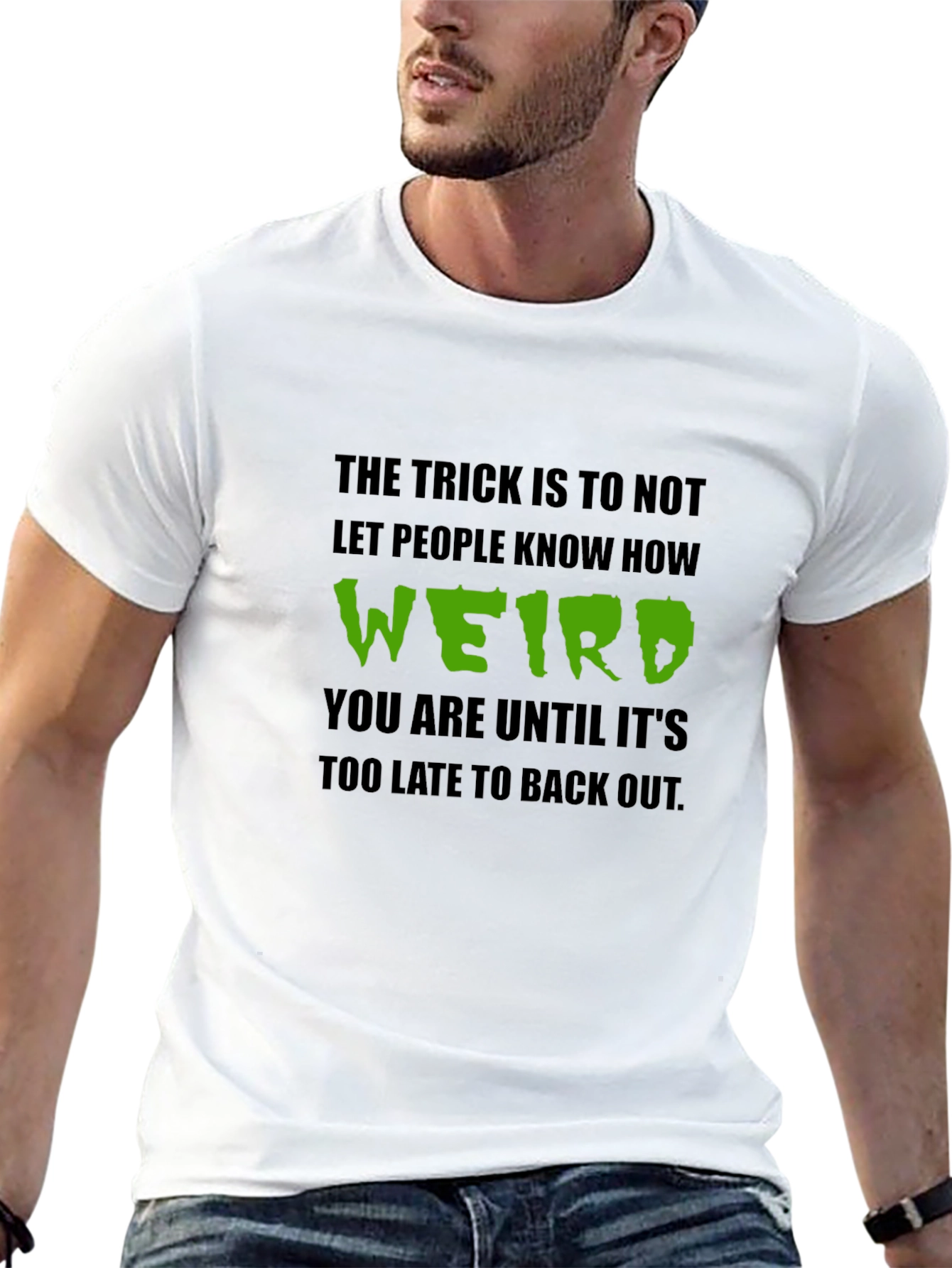 Weird T-Shirt: Funny Graphic Tee for Introverts