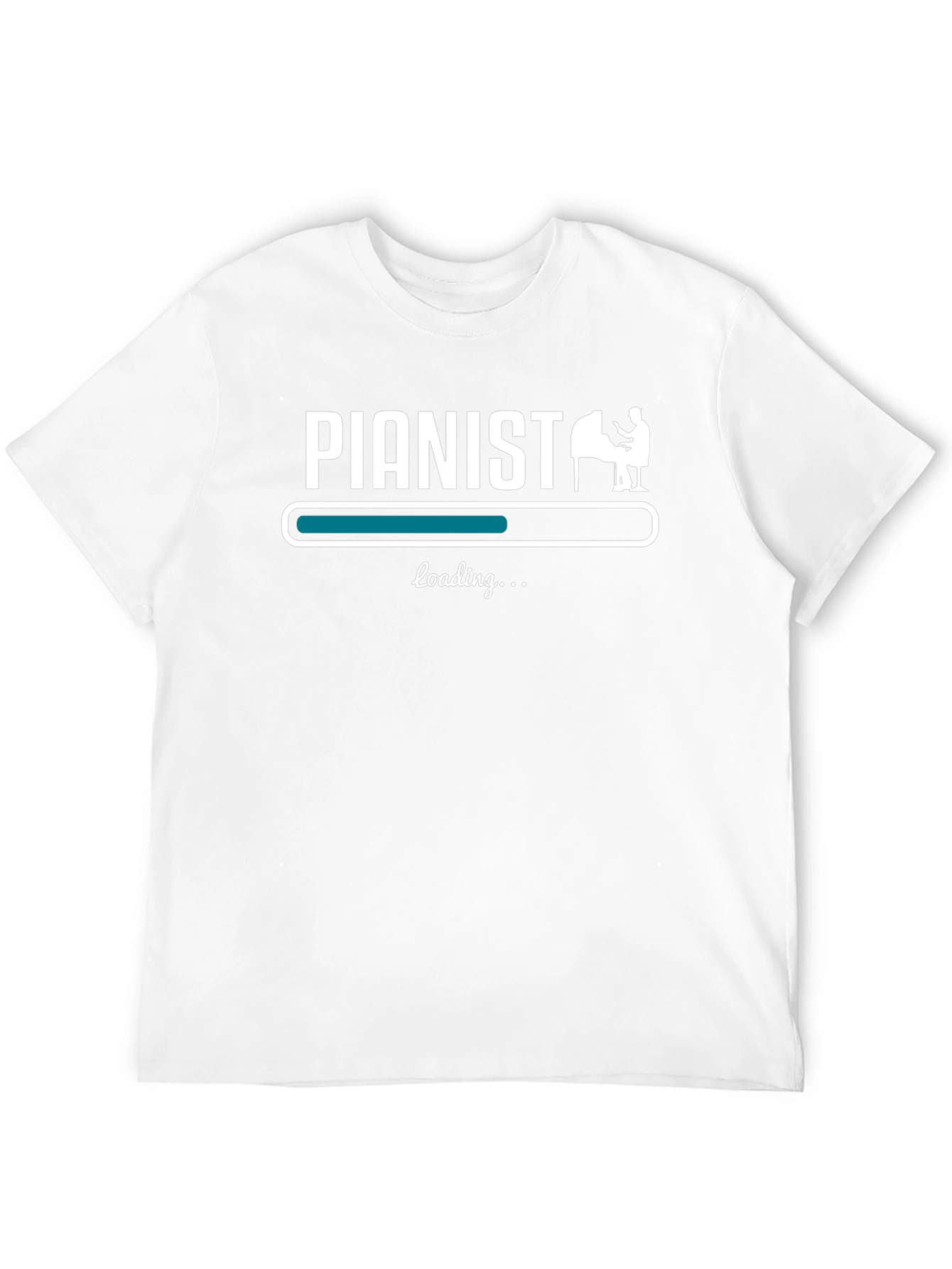 Pianist Loading T-Shirt - Music Lover Gift