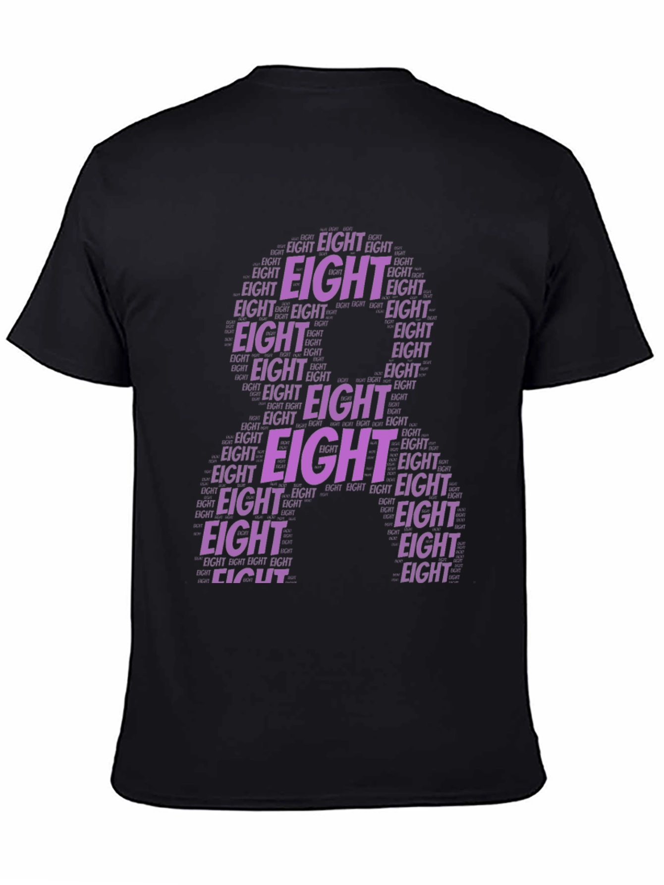 Number 8 Word Art T-Shirt