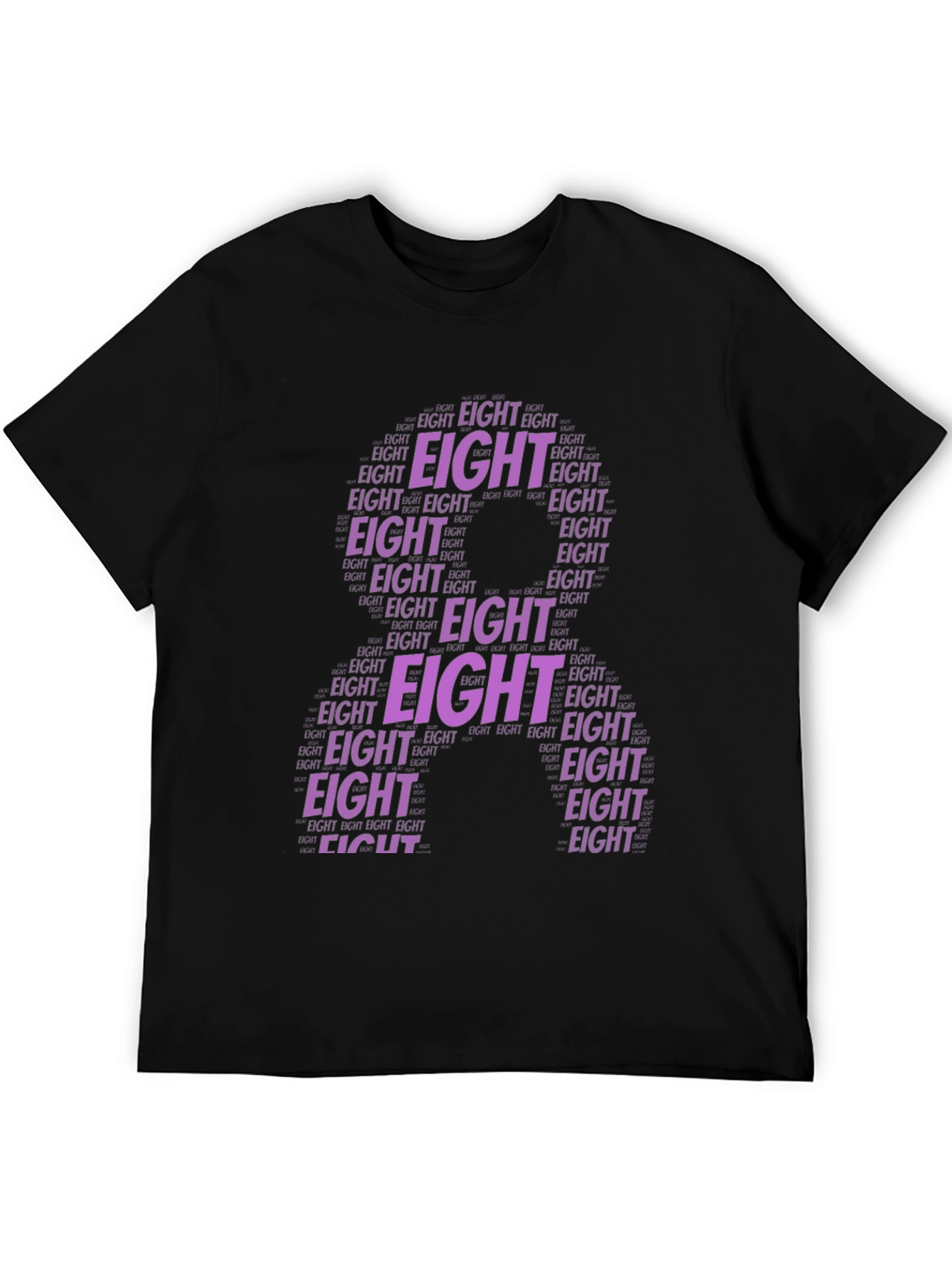 Number 8 Word Art T-Shirt