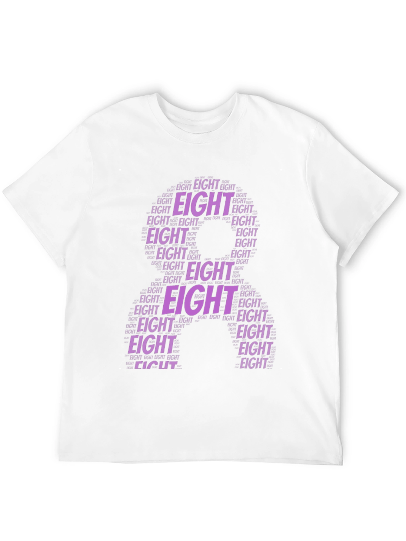 Number 8 Word Art T-Shirt