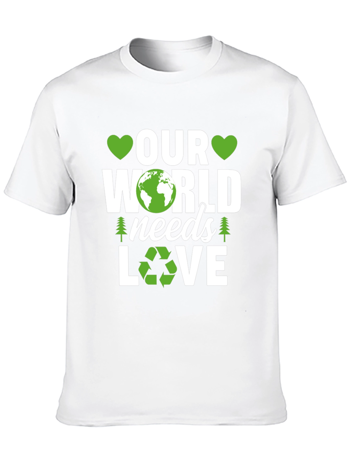 Our World Needs Love Earth Day T-Shirt