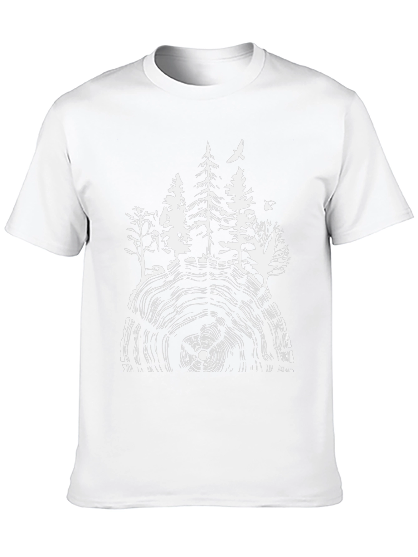 Natures Rings Graphic Tee - Black