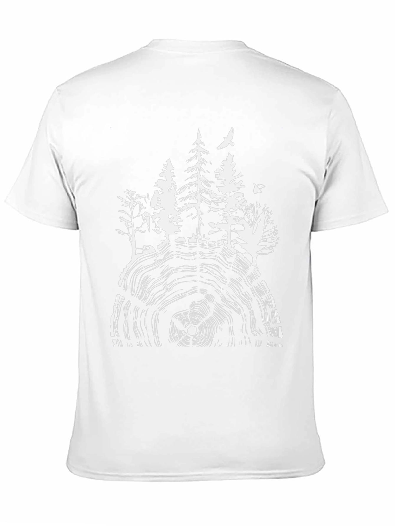 Natures Rings Graphic Tee - Black