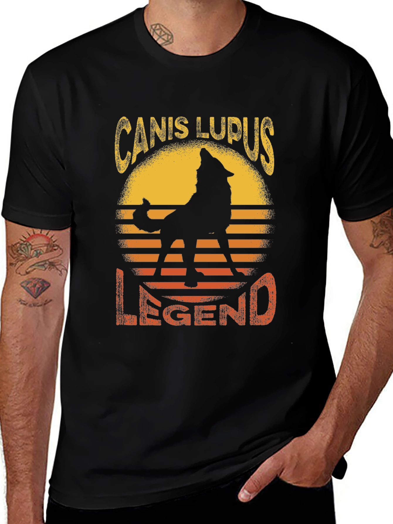 Canis Lupus Legend Wolf T-Shirt