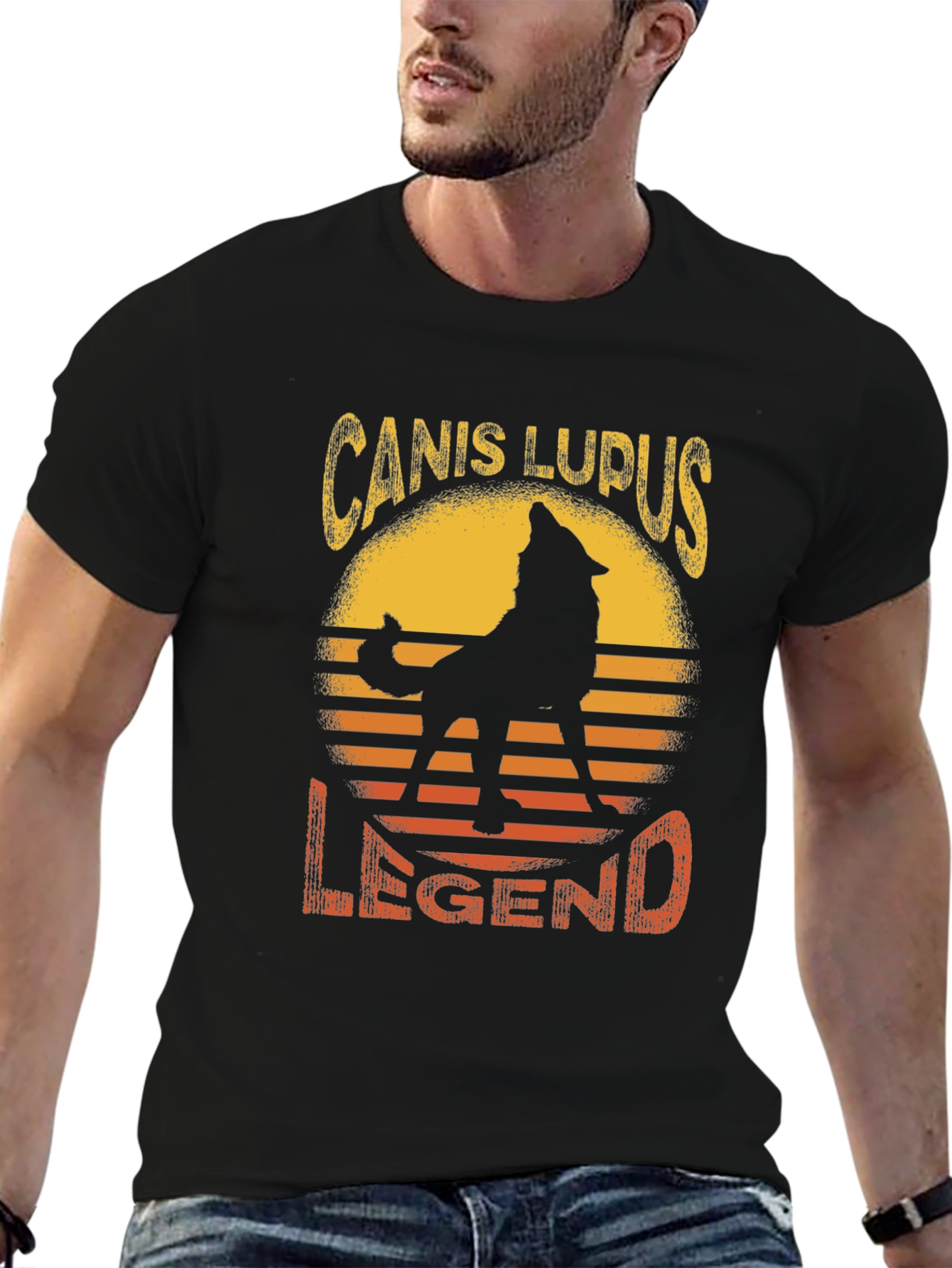 Canis Lupus Legend Wolf T-Shirt