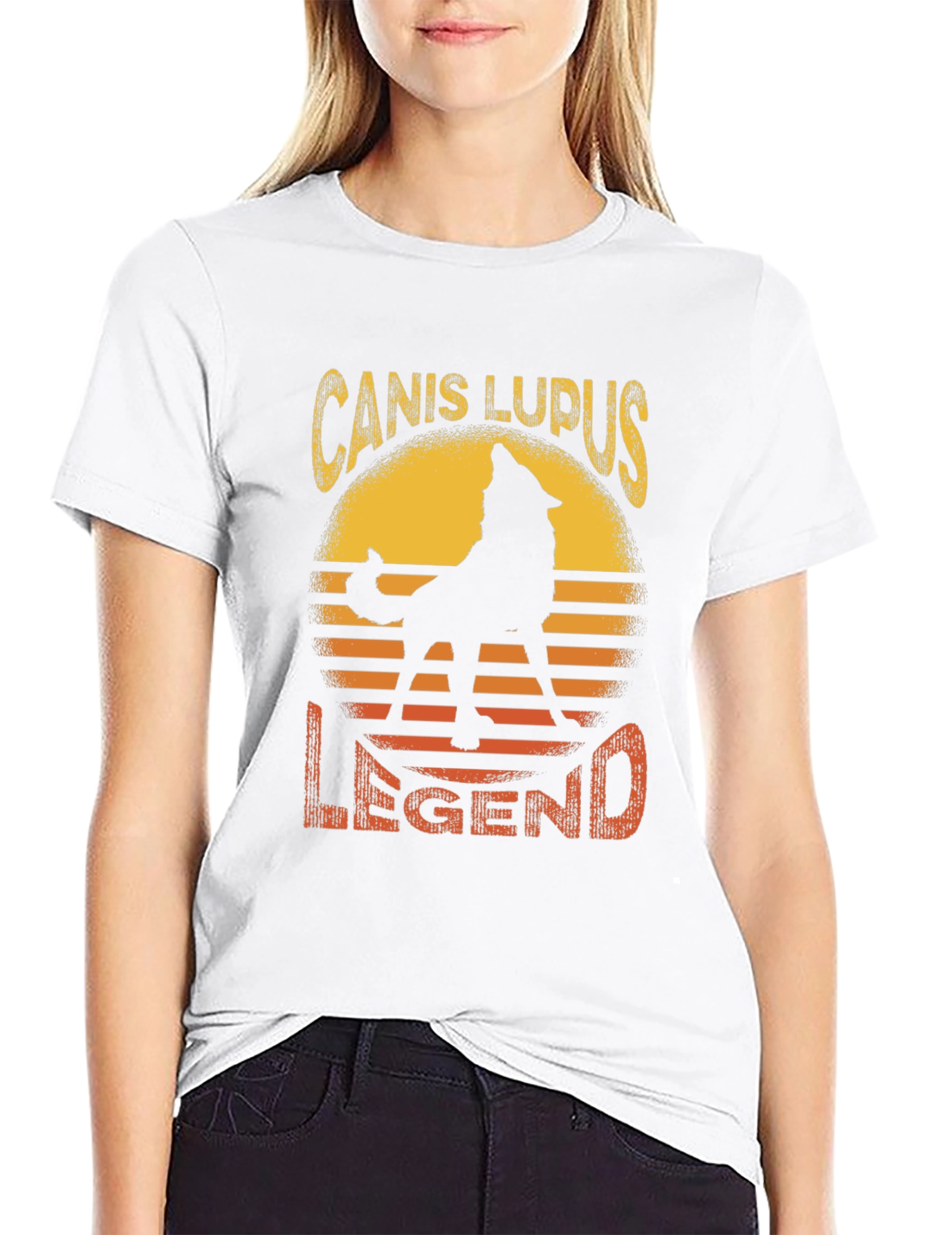 Canis Lupus Legend Wolf T-Shirt