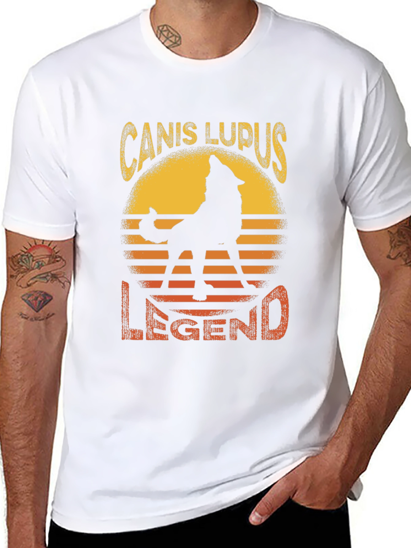 Canis Lupus Legend Wolf T-Shirt