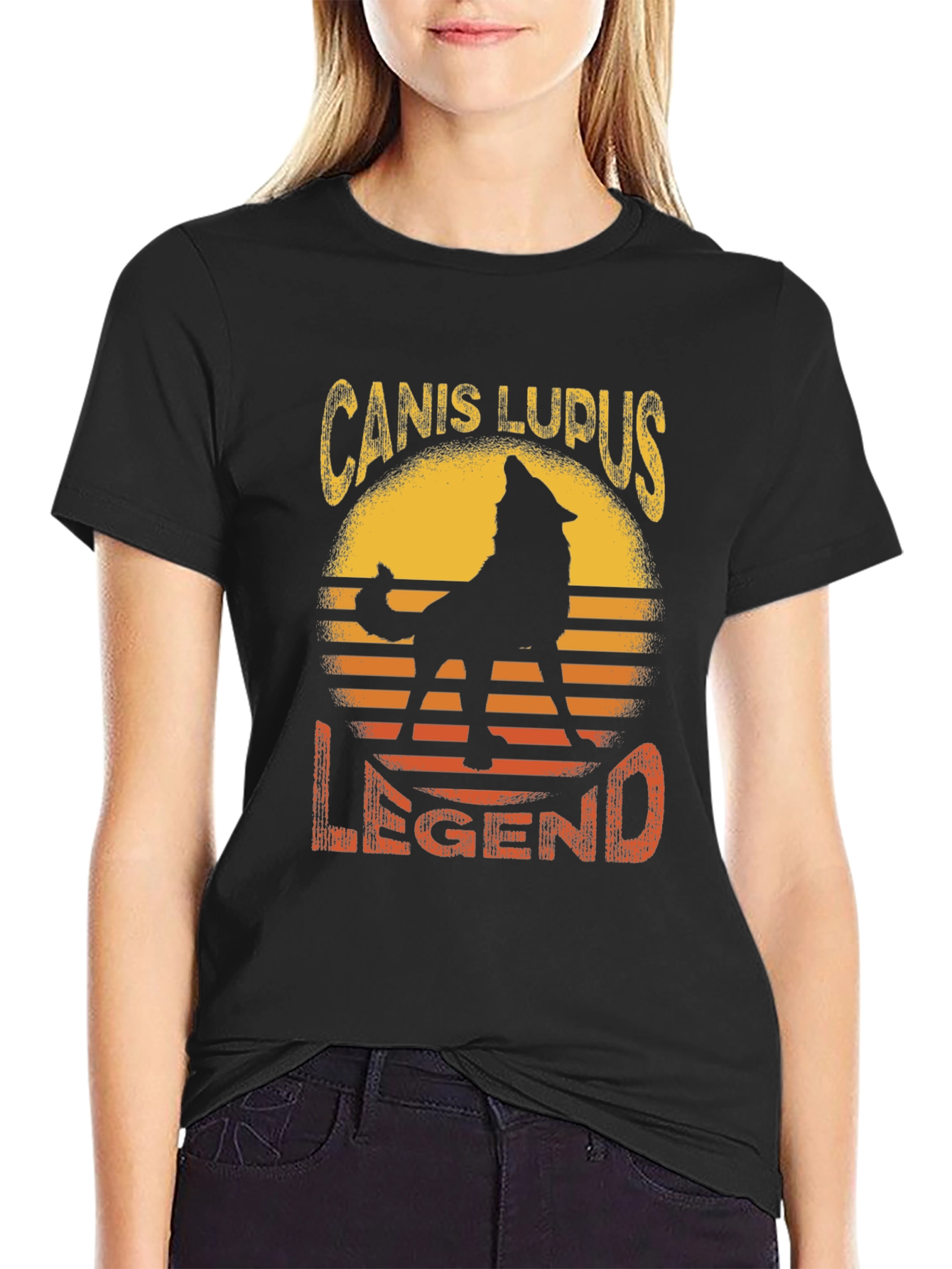 Canis Lupus Legend Wolf T-Shirt