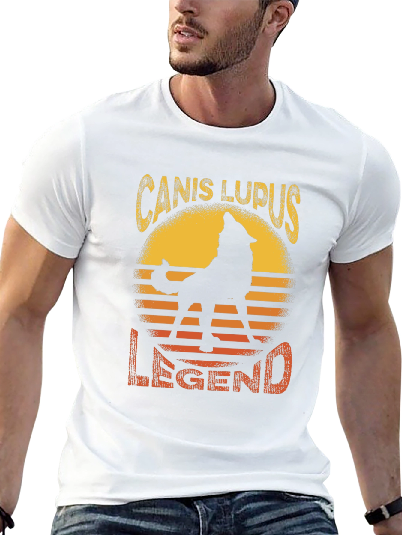 Canis Lupus Legend Wolf T-Shirt