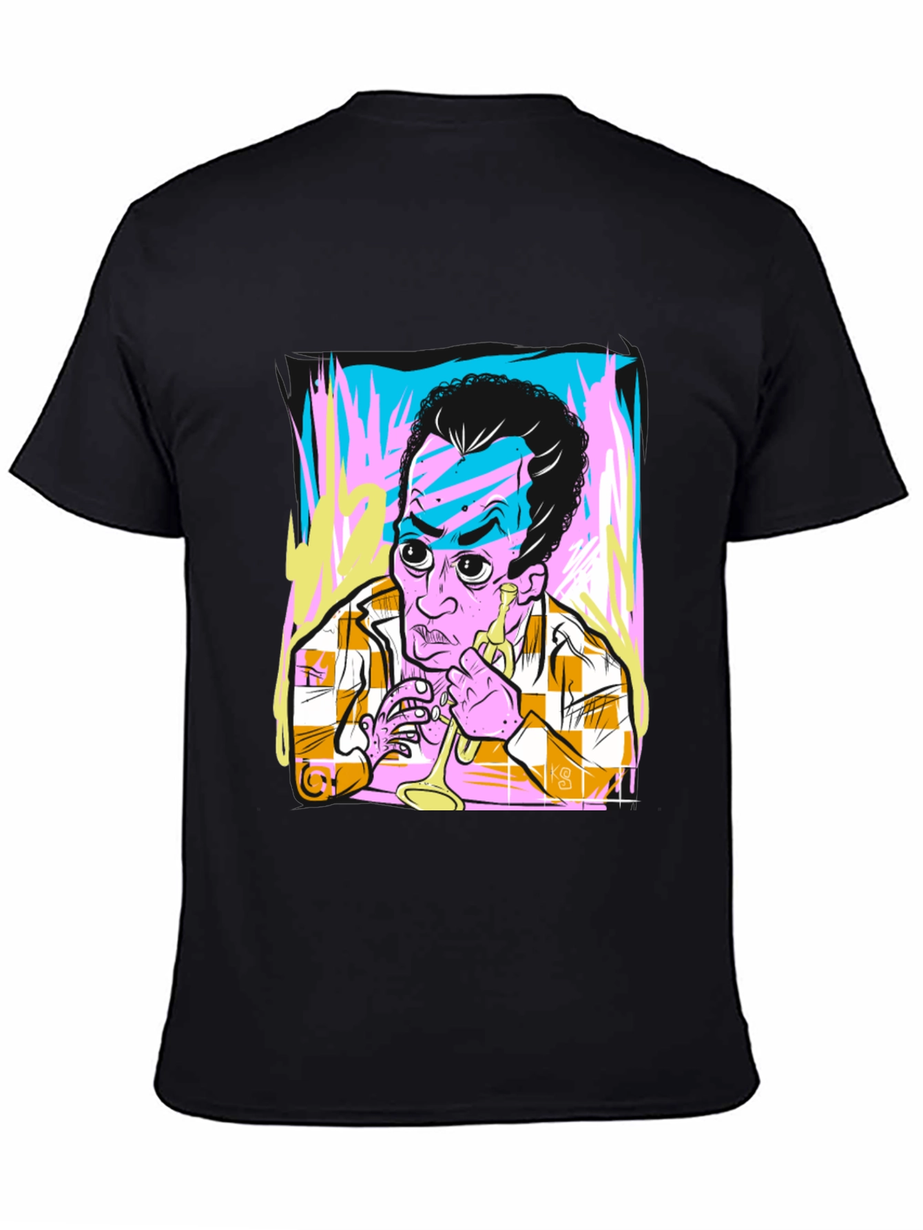 Jazz Trumpet Graphic T-Shirt - Cool Musician Tee