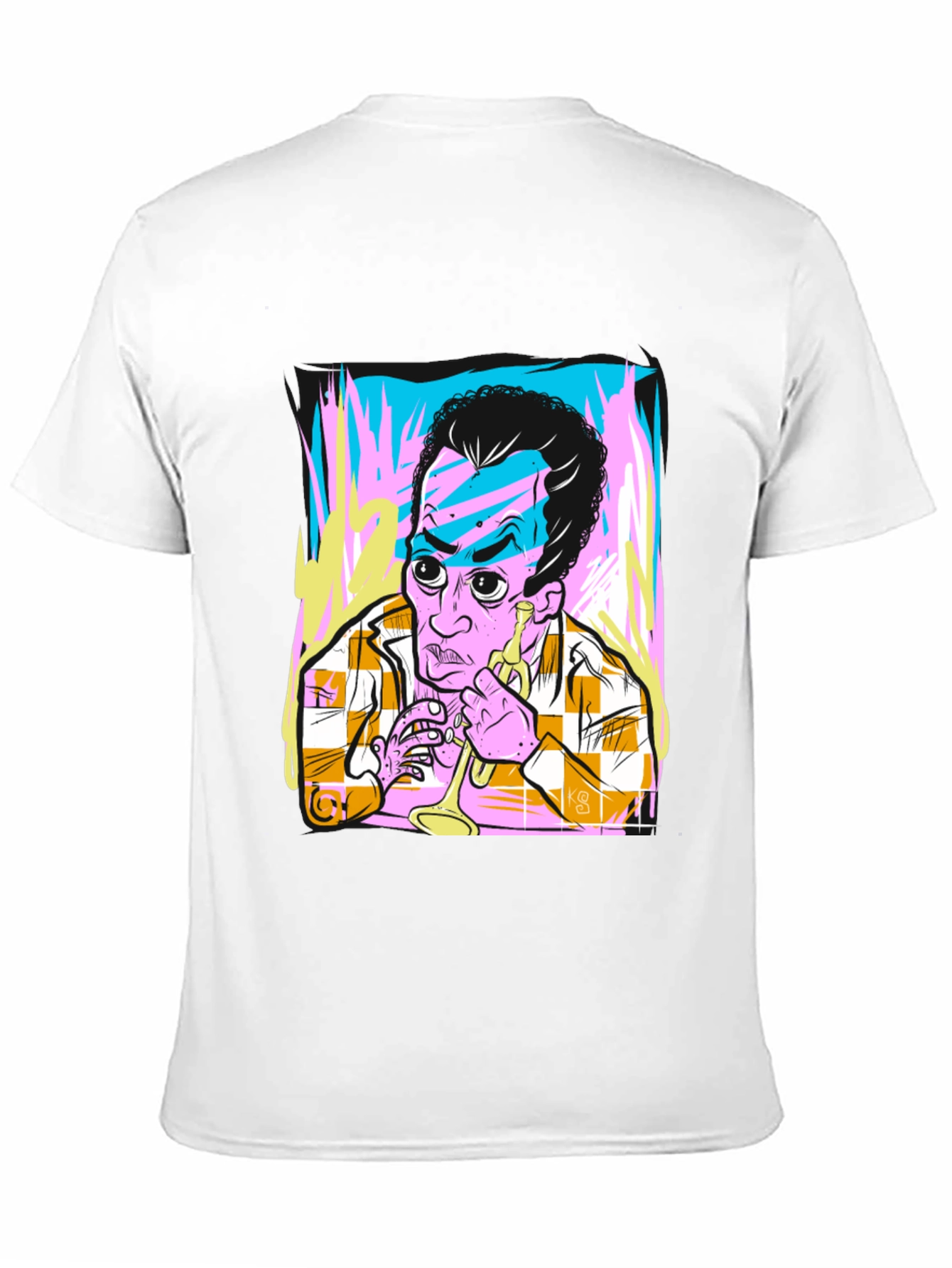 Jazz Trumpet Graphic T-Shirt - Cool Musician Tee