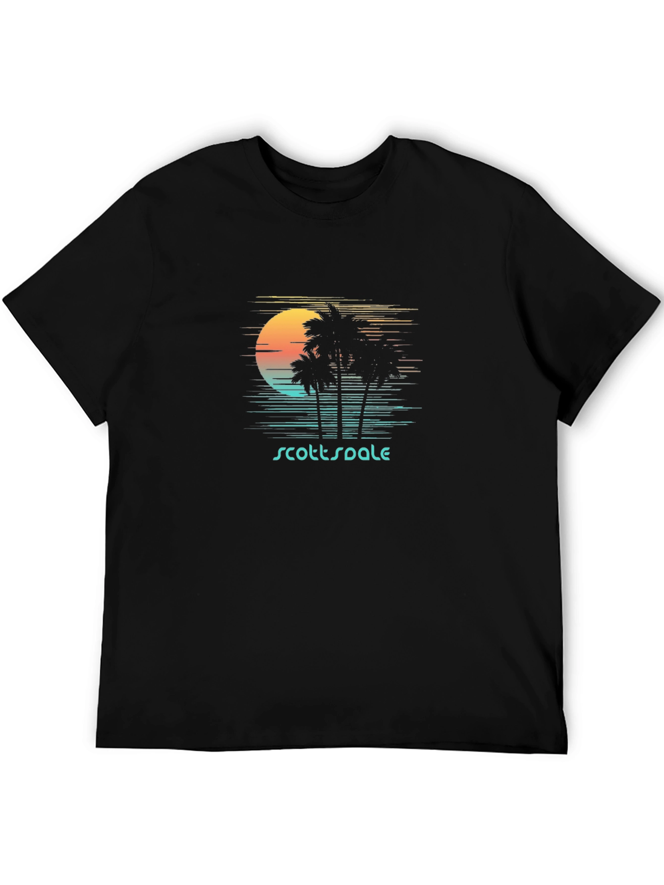 Scottsdale Palm Tree Sunset T-Shirt