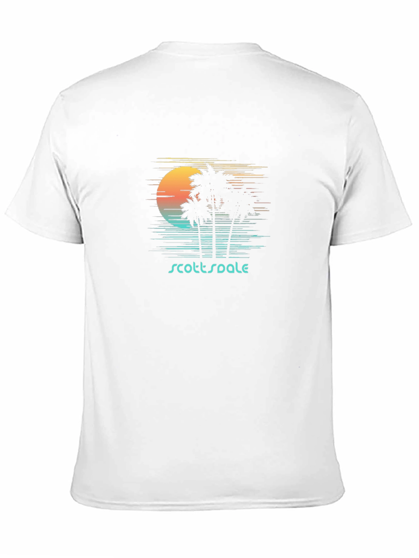 Scottsdale Palm Tree Sunset T-Shirt
