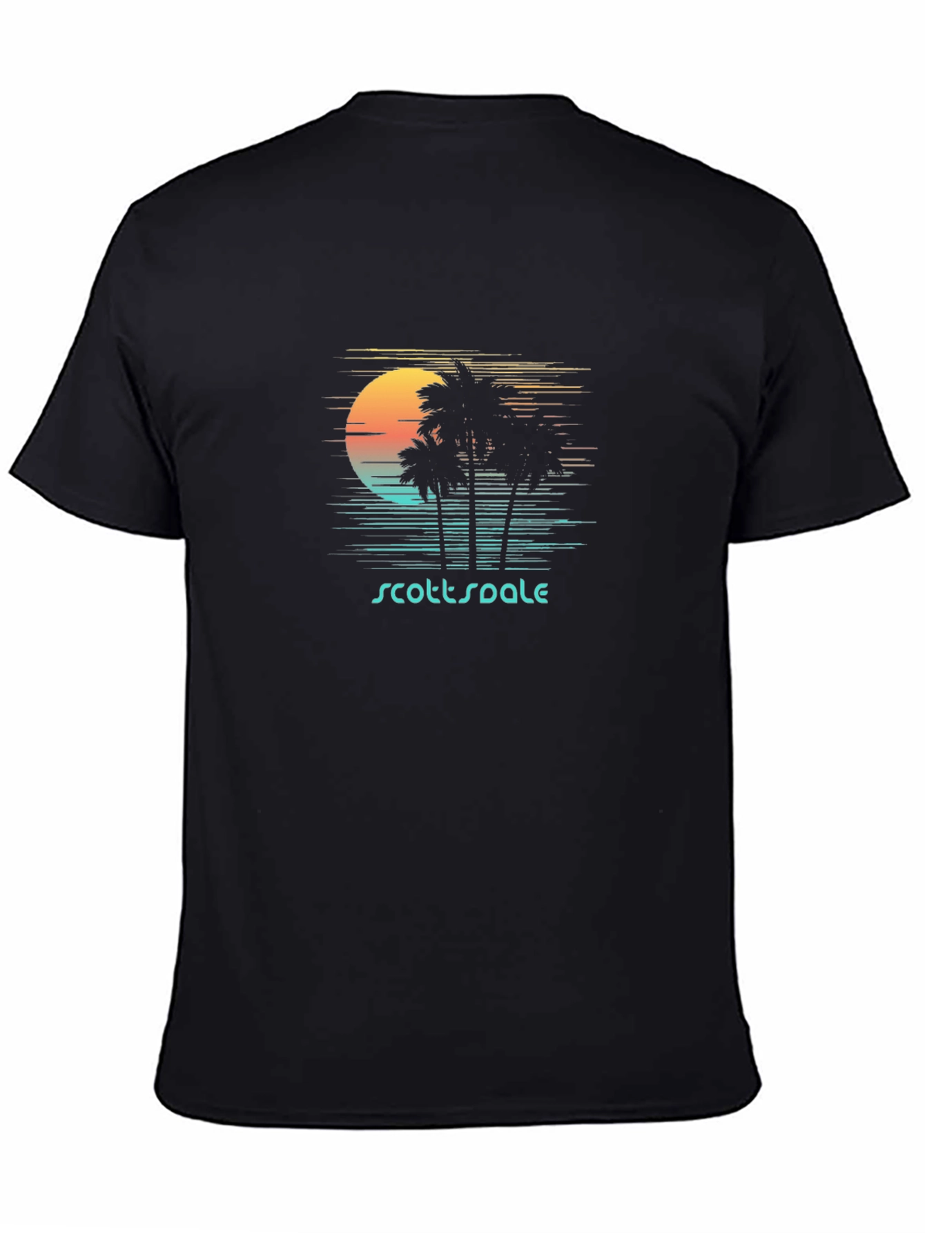 Scottsdale Palm Tree Sunset T-Shirt