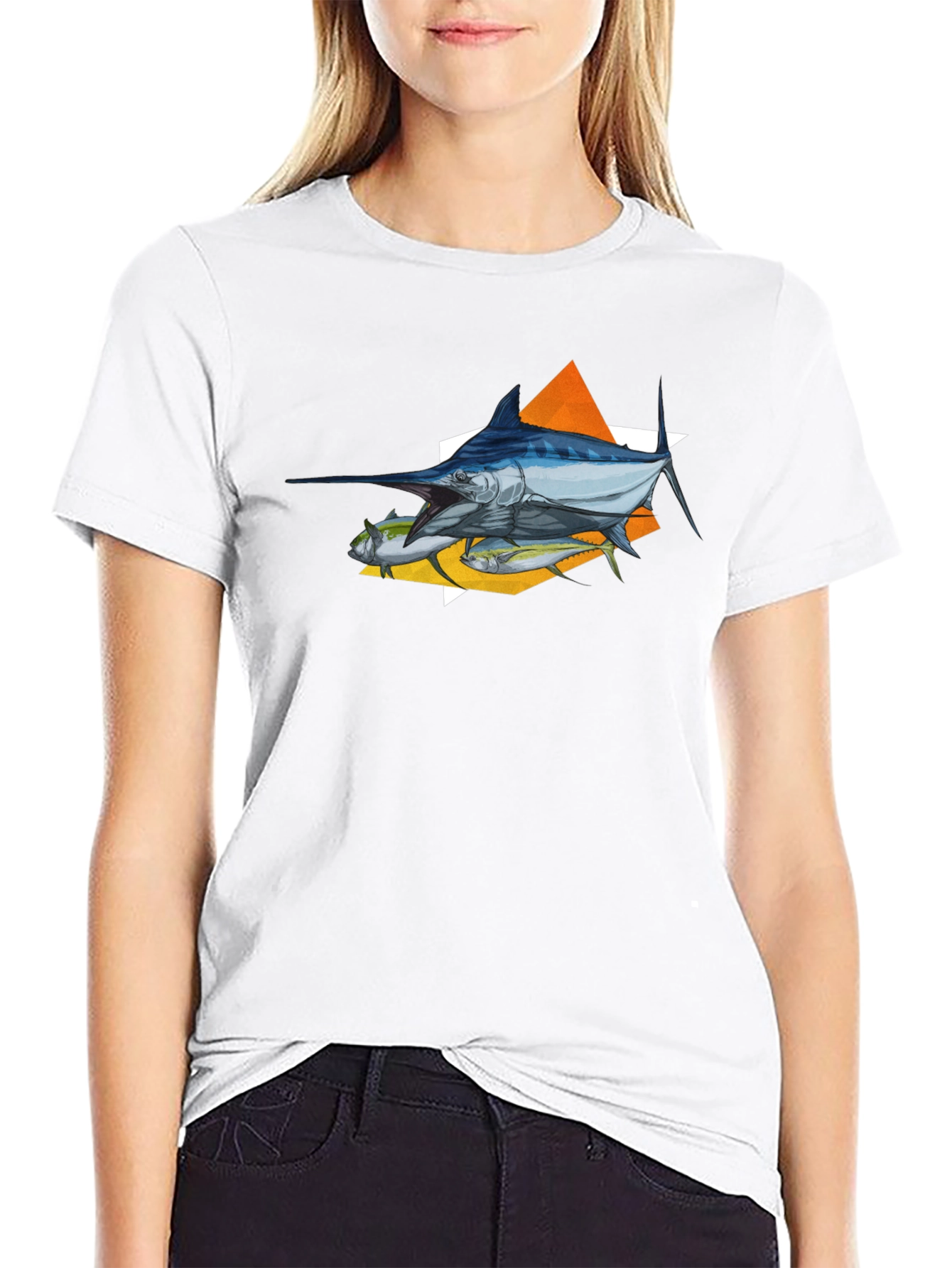 Marlin Fish Graphic Tee - Angler Style