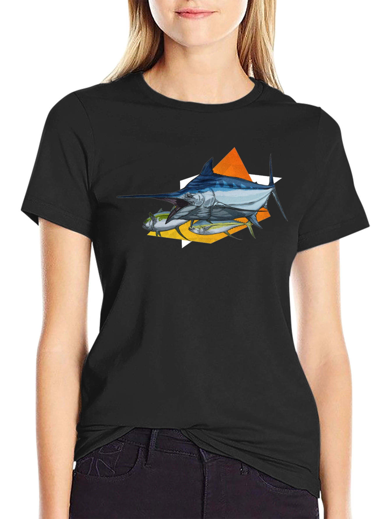 Marlin Fish Graphic Tee - Angler Style