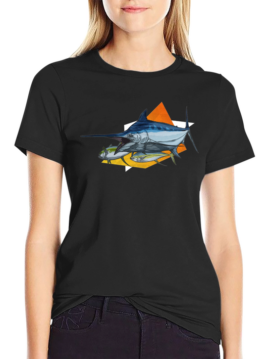 Marlin Fish Graphic Tee - Angler Style