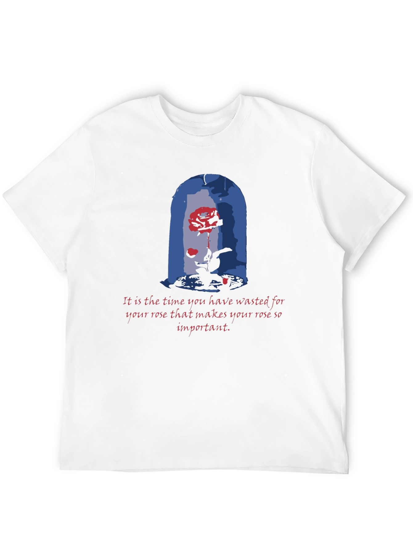 Beauty and the Beast Rose T-Shirt - Timeless Love