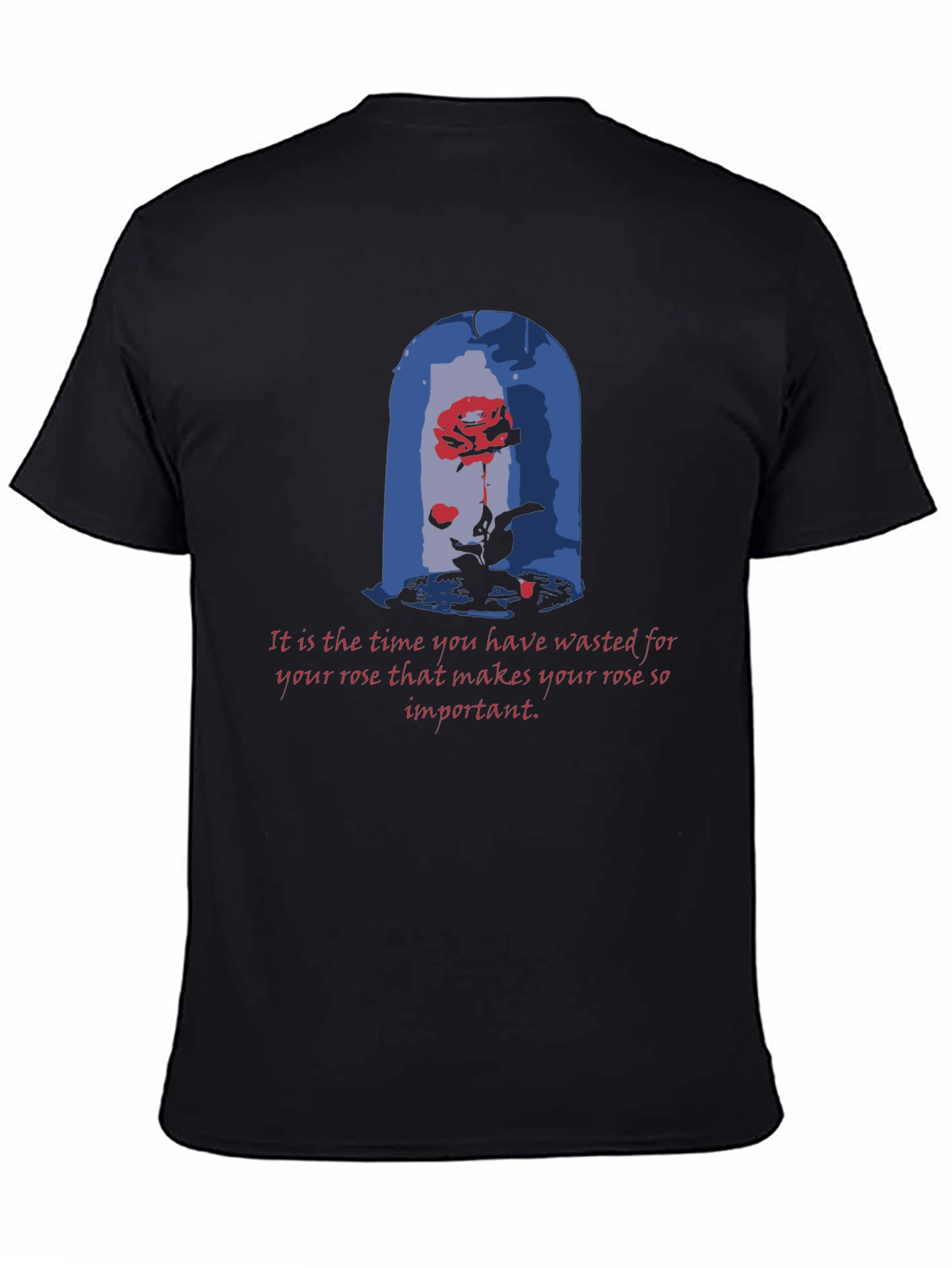 Beauty and the Beast Rose T-Shirt - Timeless Love