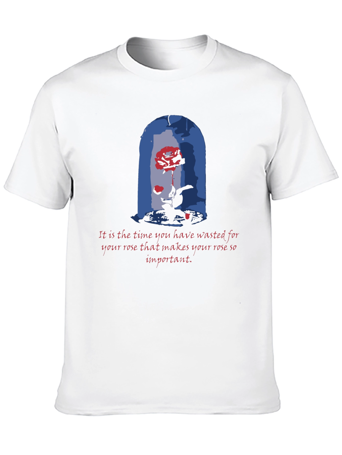 Beauty and the Beast Rose T-Shirt - Timeless Love