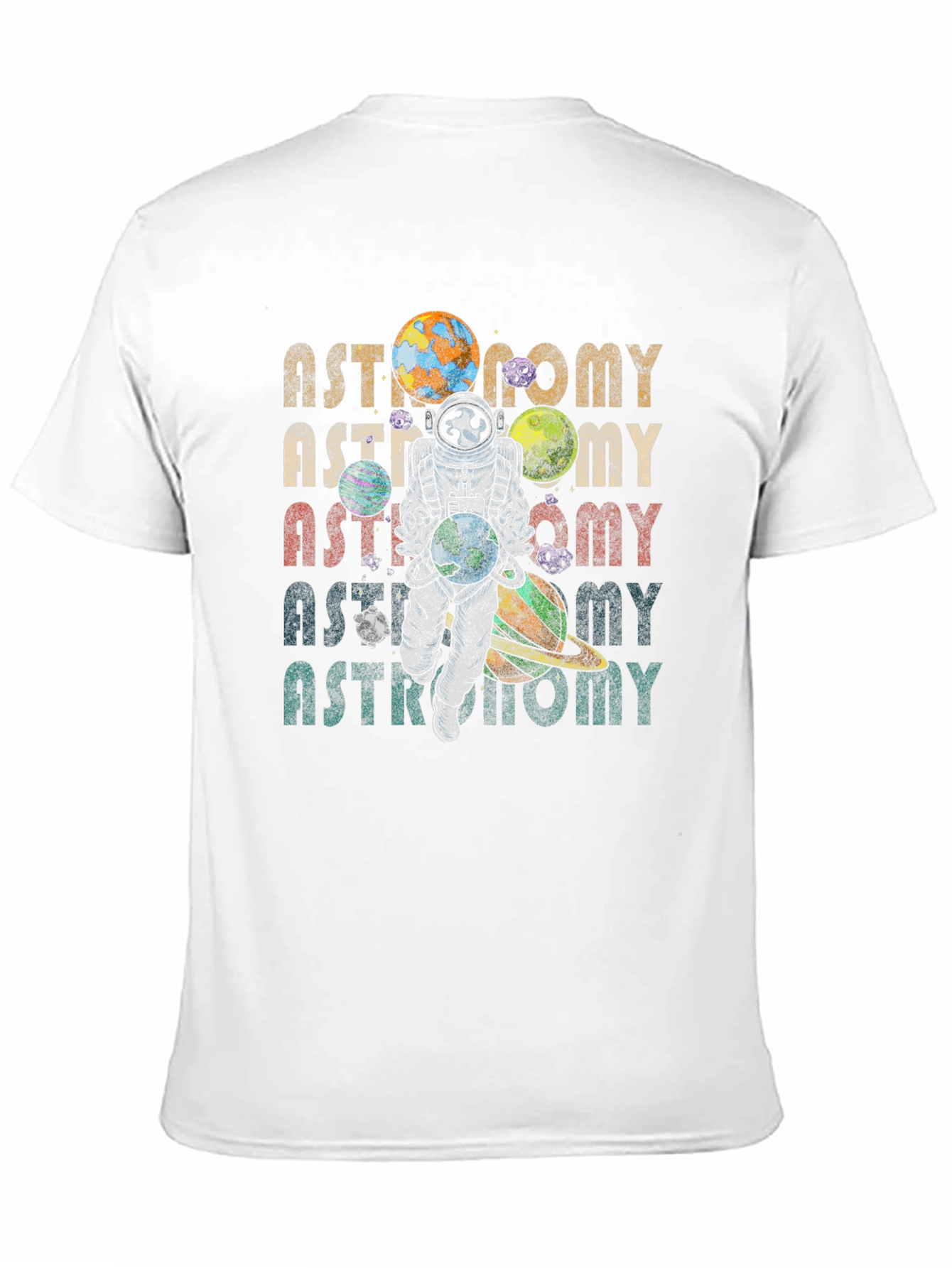 Astronomy Graphic Tee - Space Lovers T-Shirt