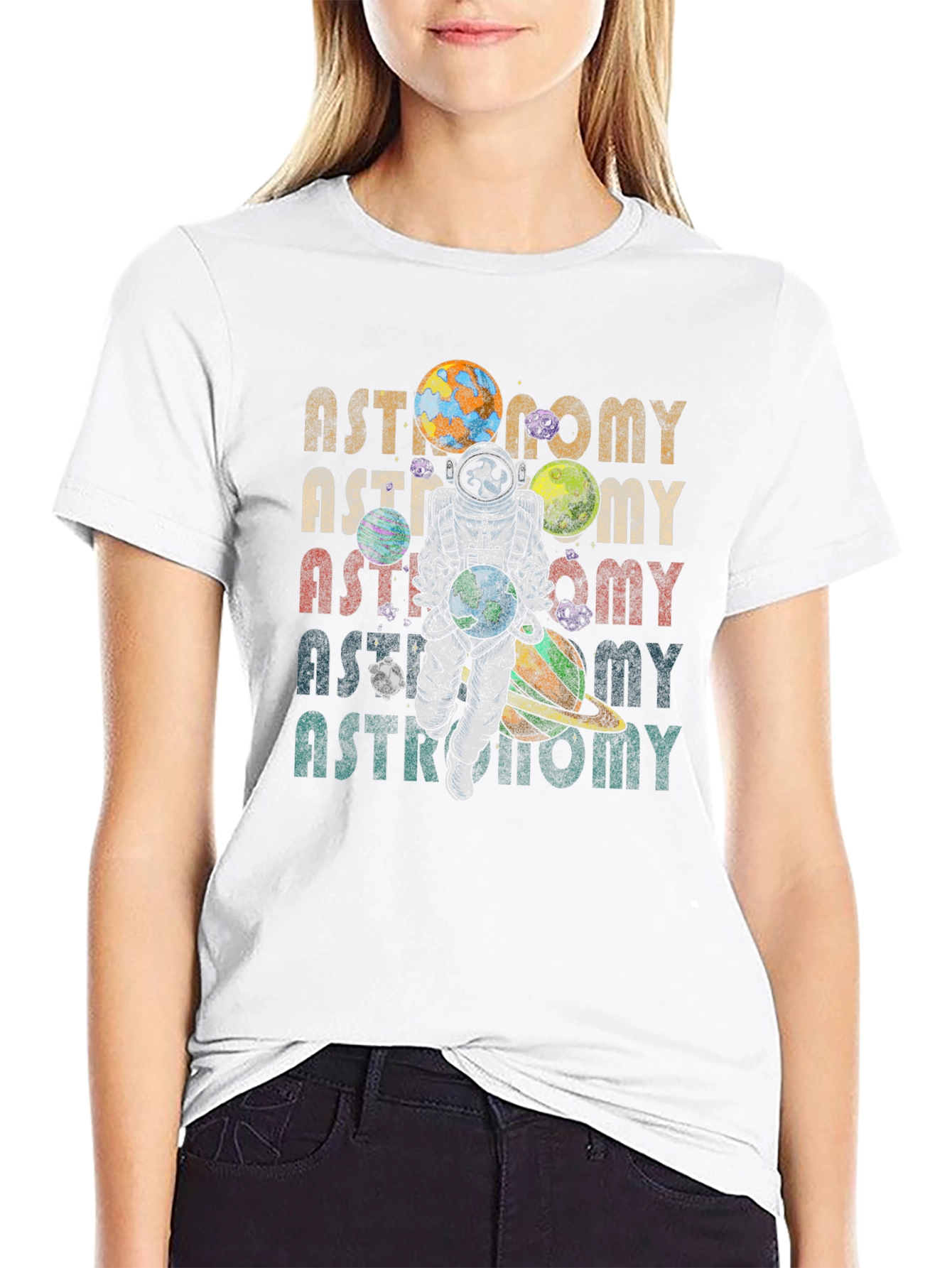 Astronomy Graphic Tee - Space Lovers T-Shirt