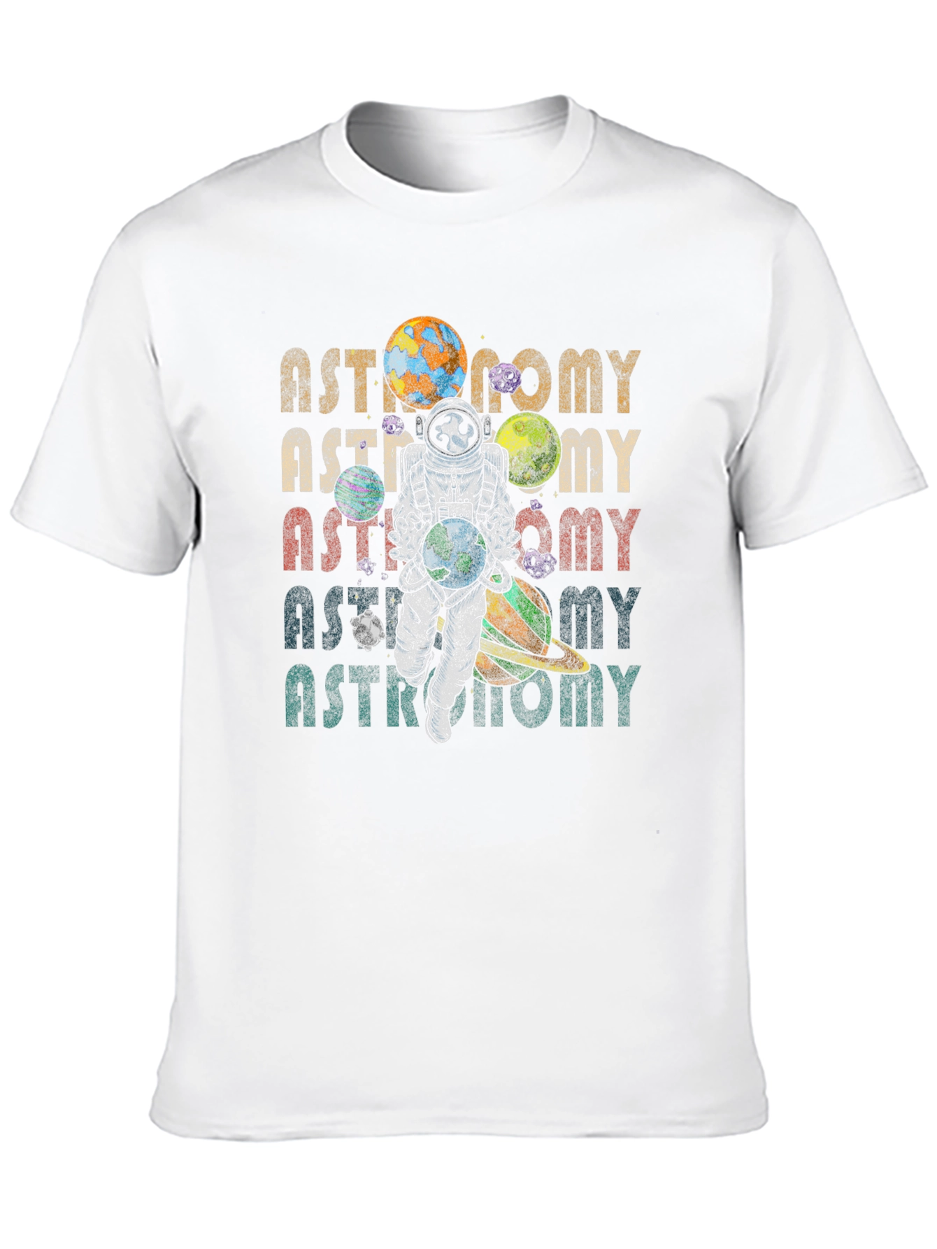 Astronomy Graphic Tee - Space Lovers T-Shirt