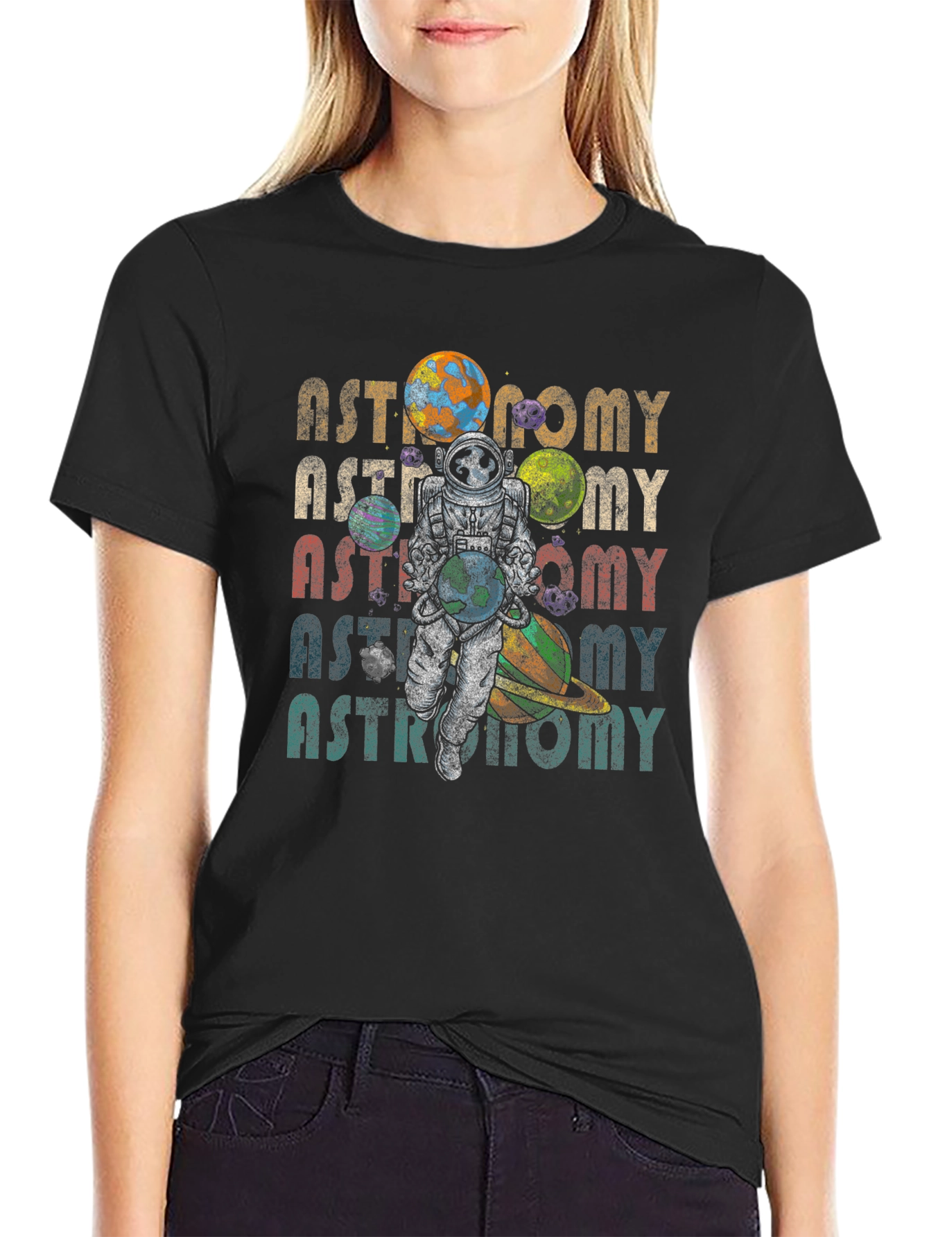 Astronomy Graphic Tee - Space Lovers T-Shirt