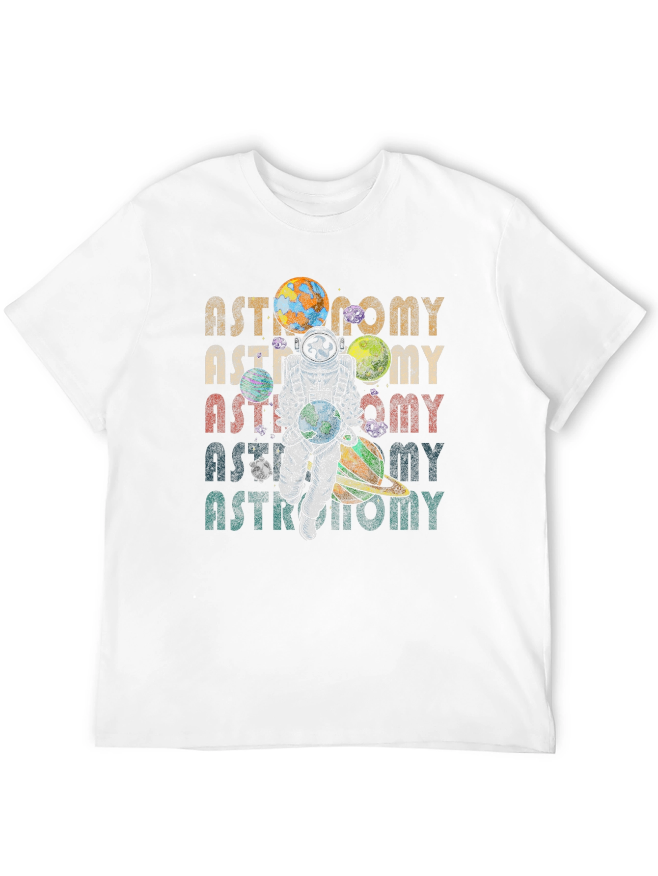 Astronomy Graphic Tee - Space Lovers T-Shirt
