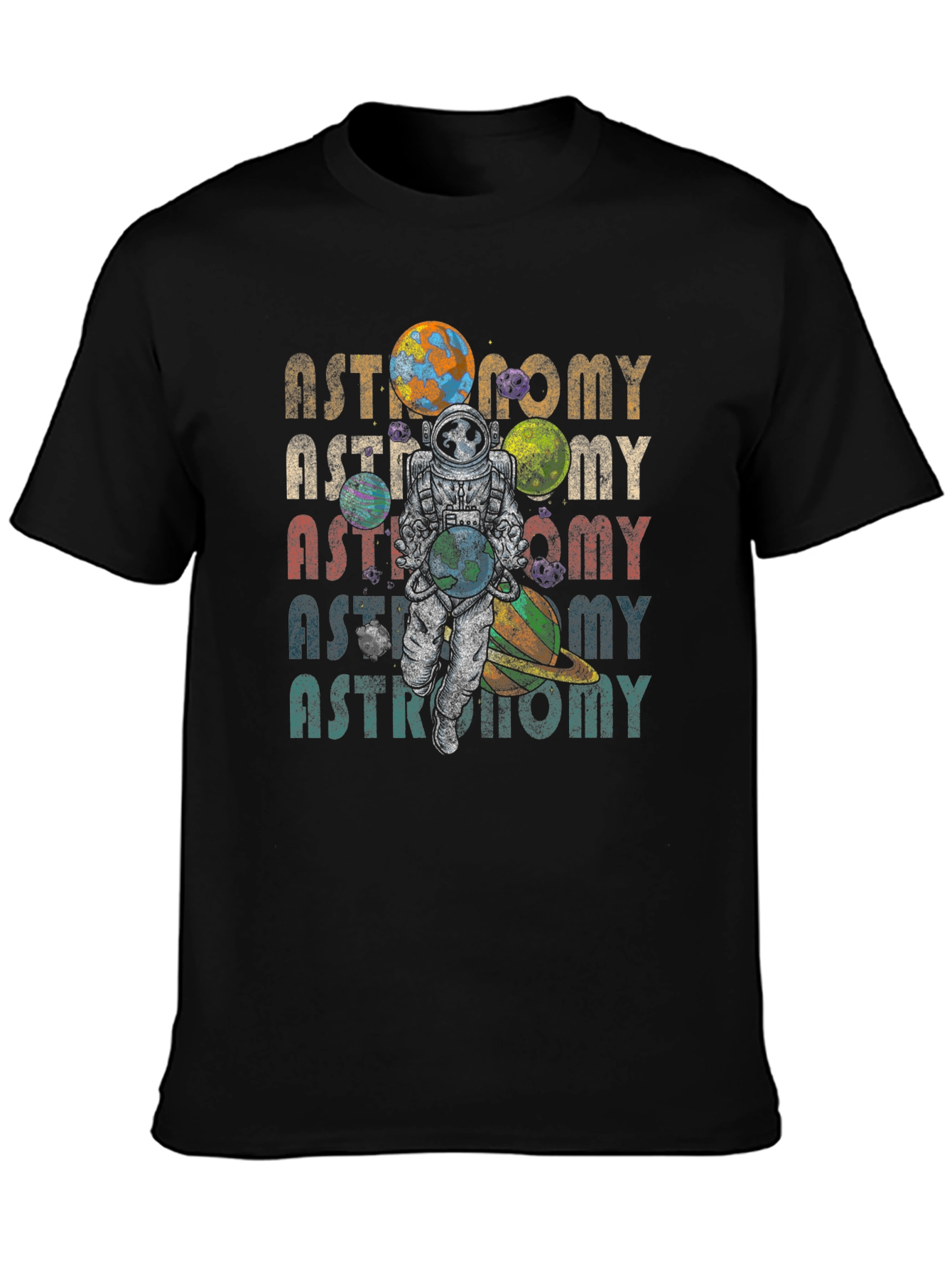 Astronomy Graphic Tee - Space Lovers T-Shirt