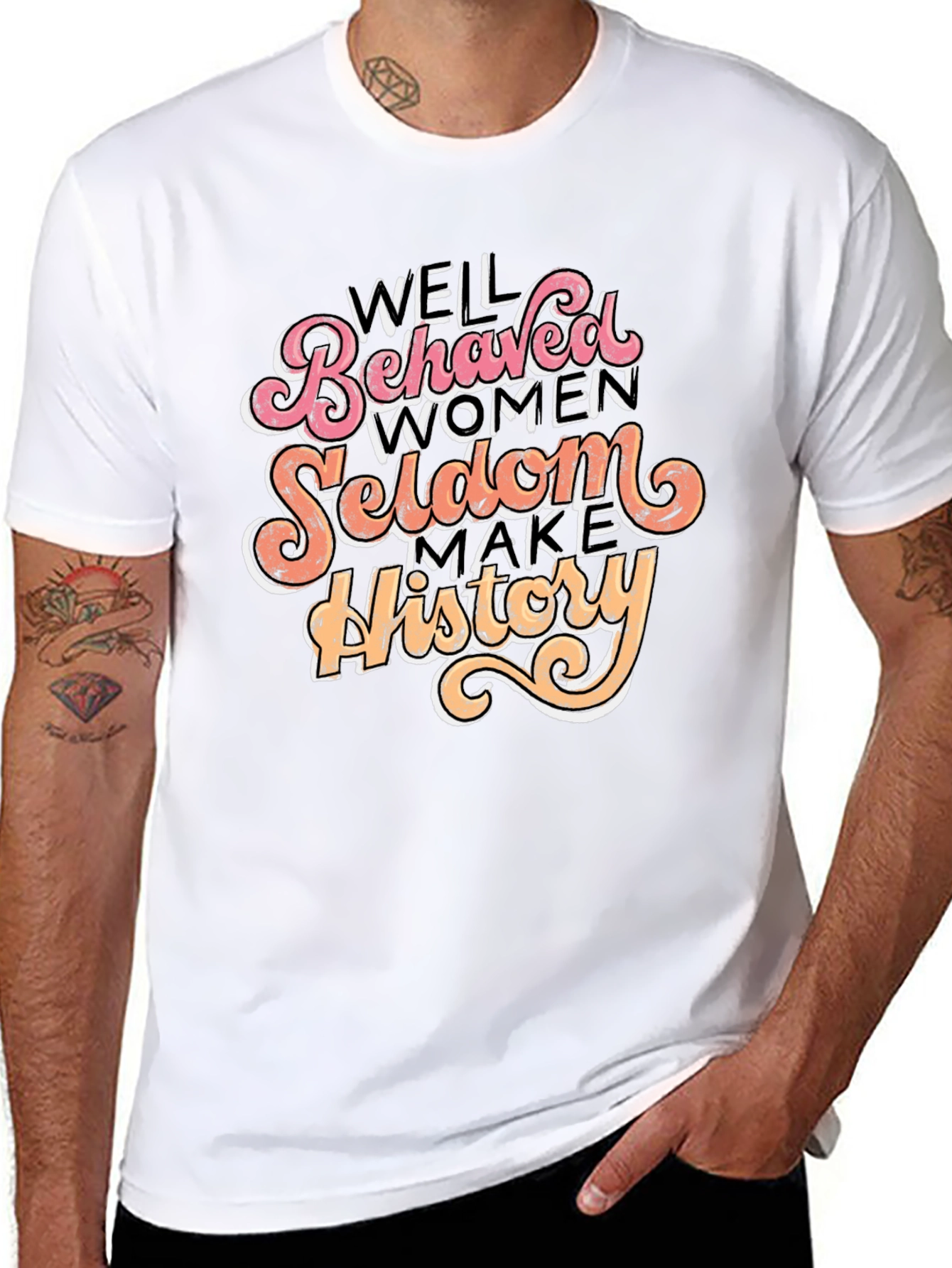 Well Behaved Women History T-Shirt