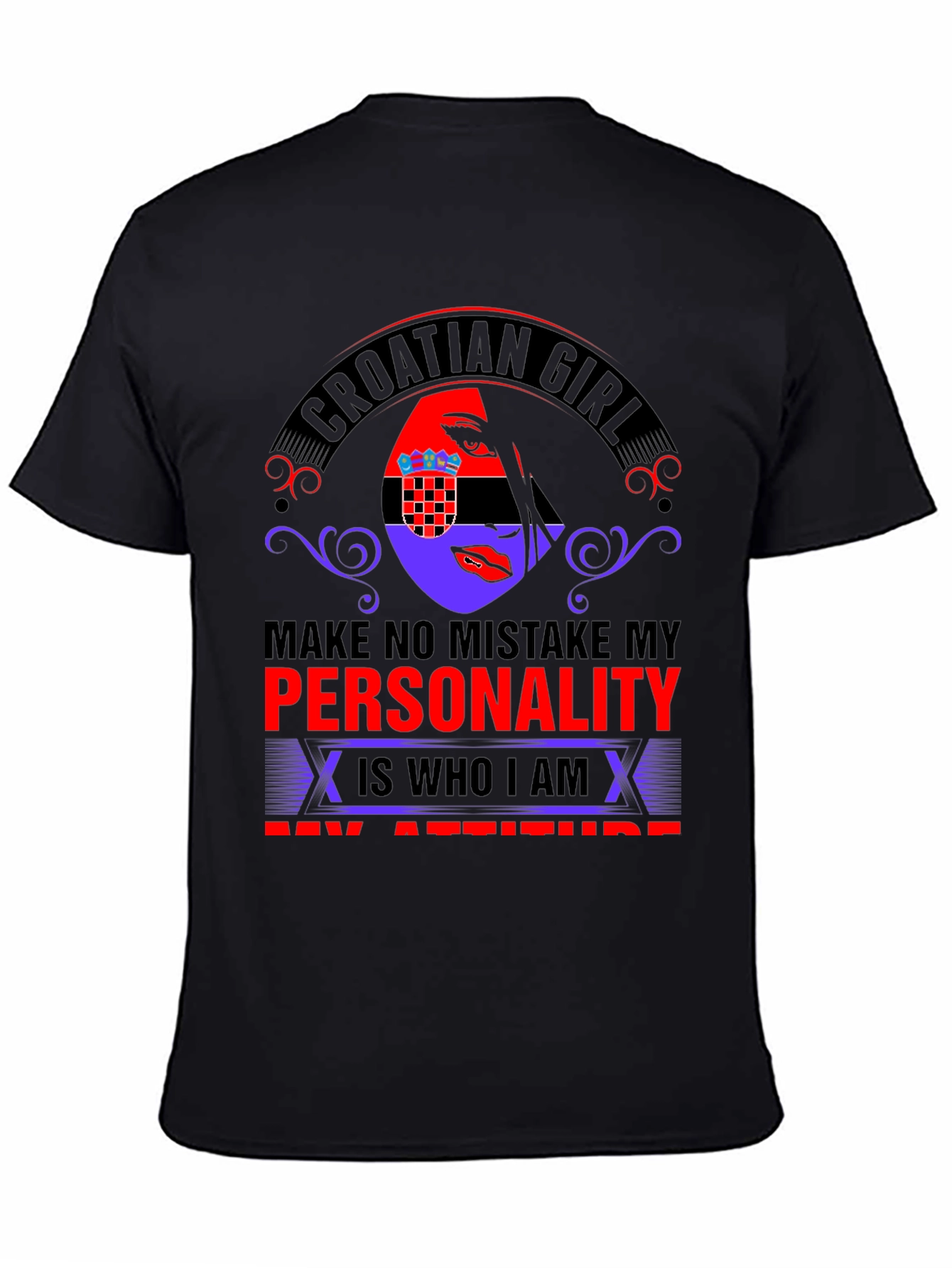 Croatian Girl Personality T-Shirt