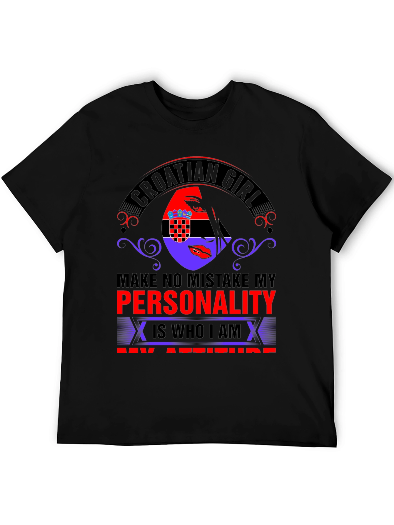 Croatian Girl Personality T-Shirt