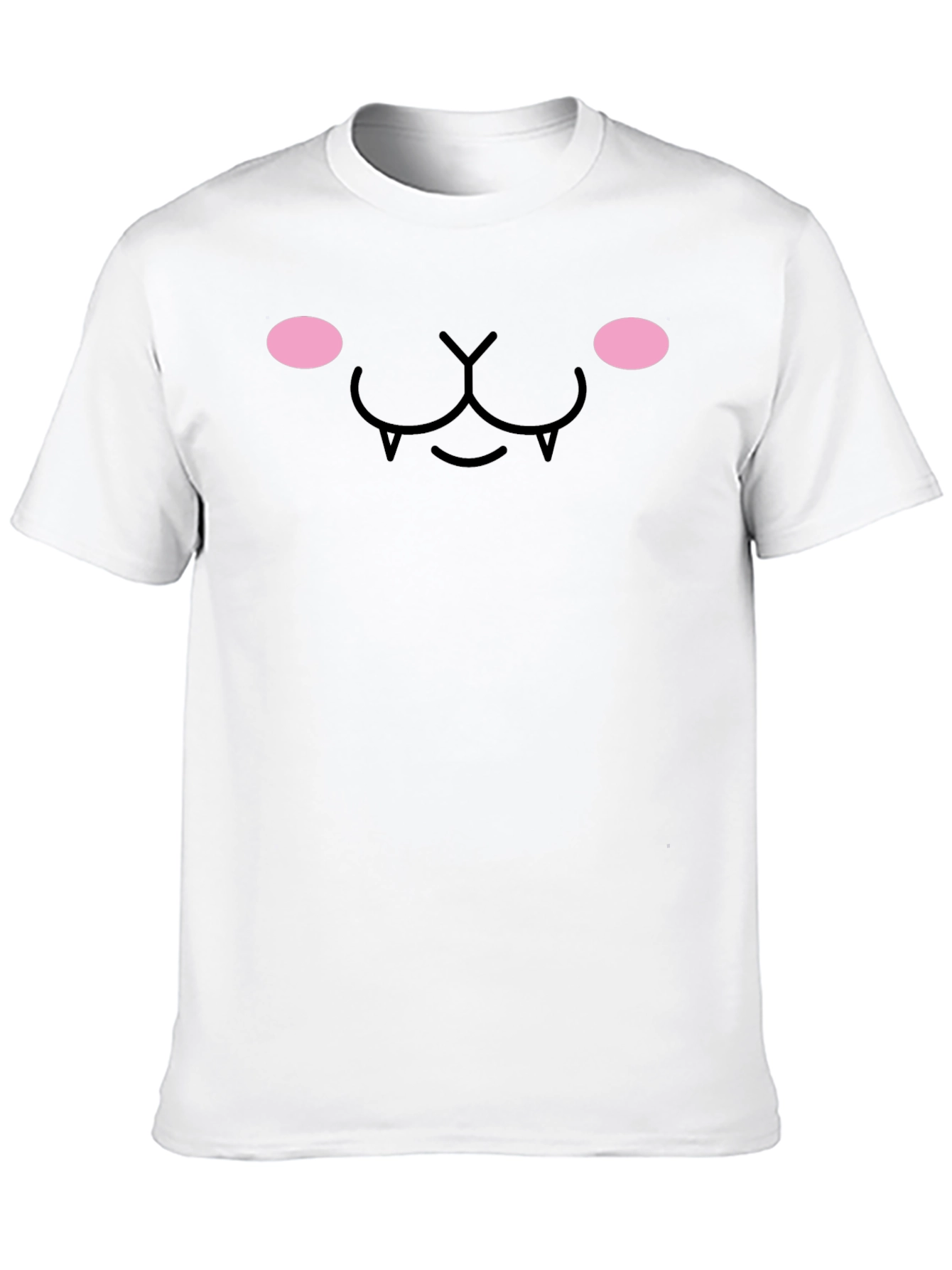 Kawaii Vampire Face T-Shirt - Soft & Stylish