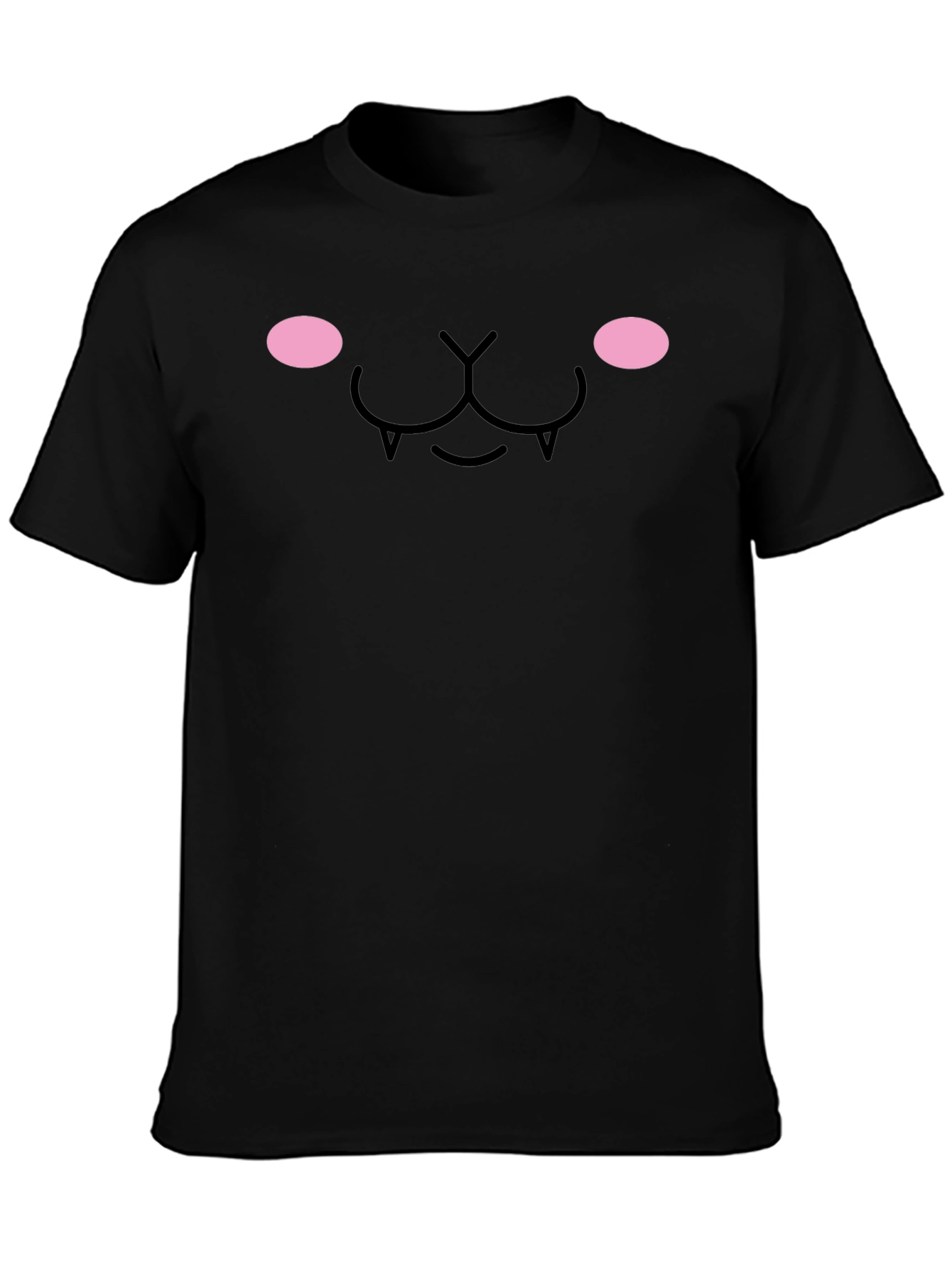 Kawaii Vampire Face T-Shirt - Soft & Stylish