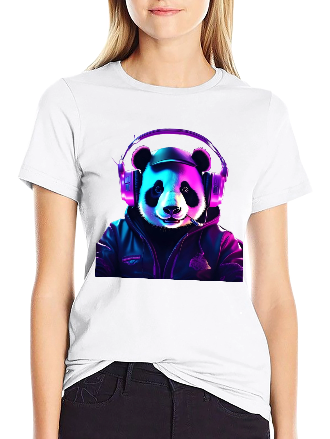 Cool Panda DJ T-Shirt