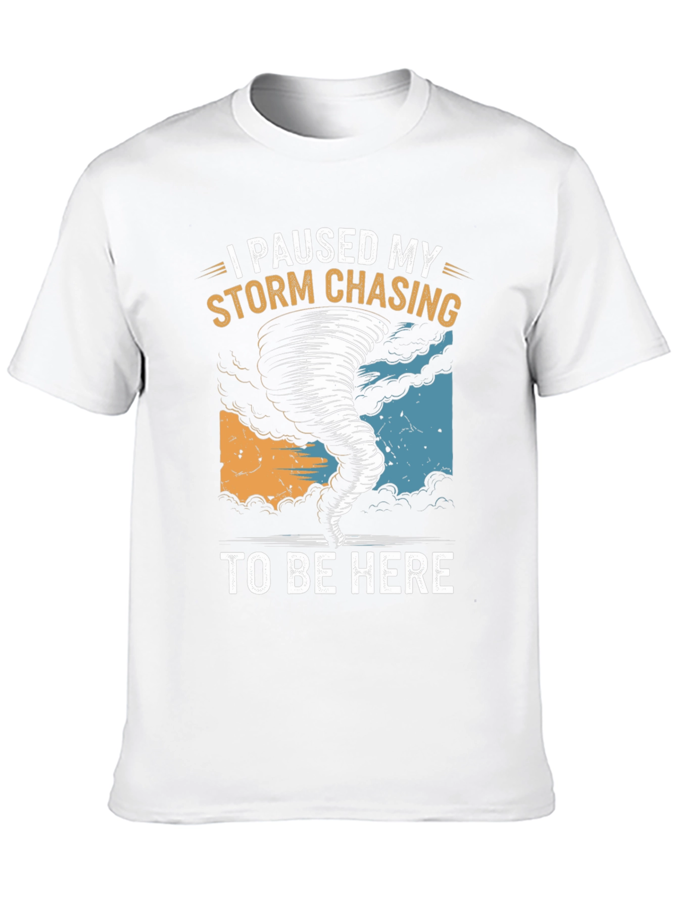 Storm Chasing Pause T-Shirt - Weather Fan Tee