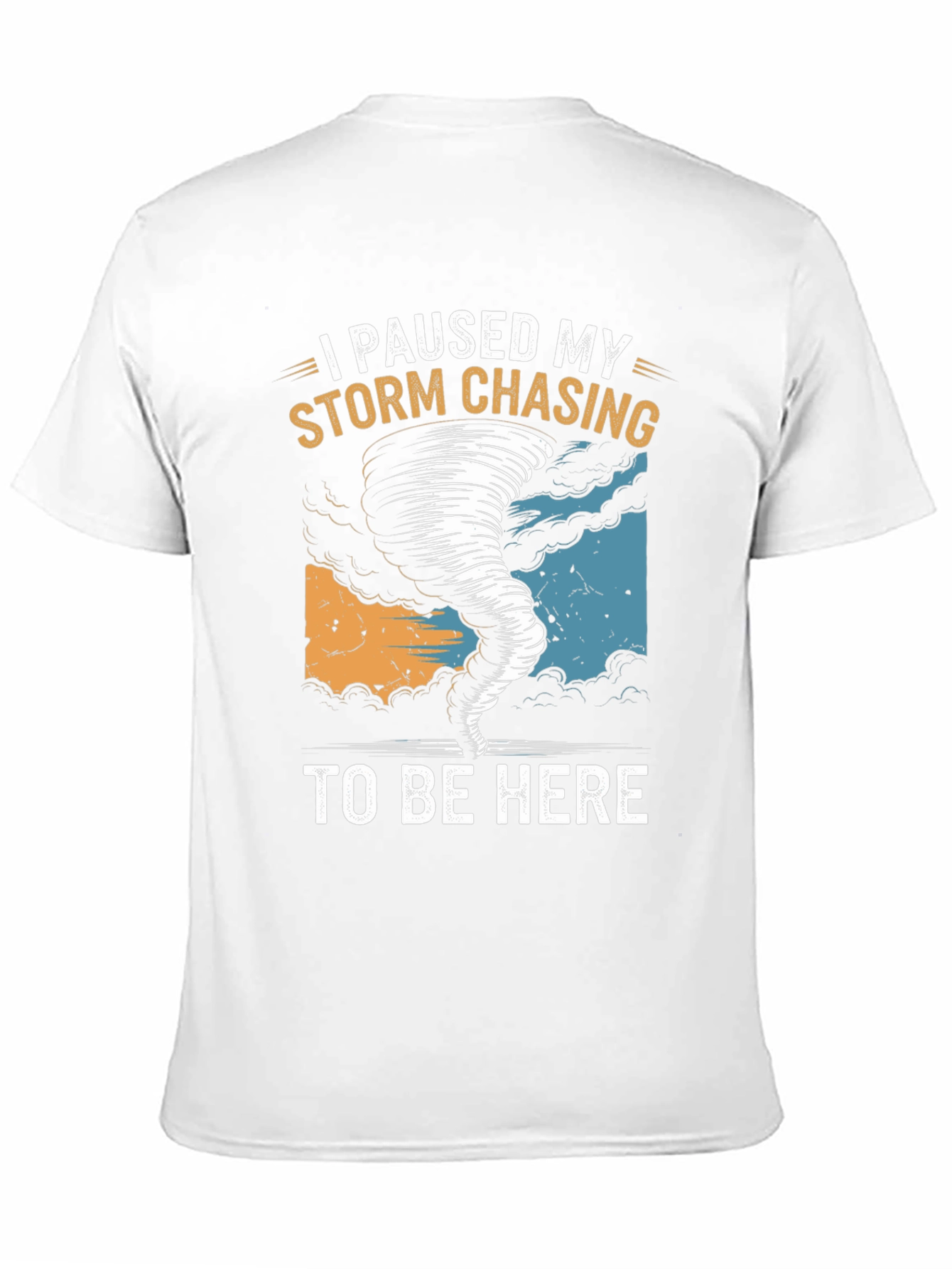 Storm Chasing Pause T-Shirt - Weather Fan Tee