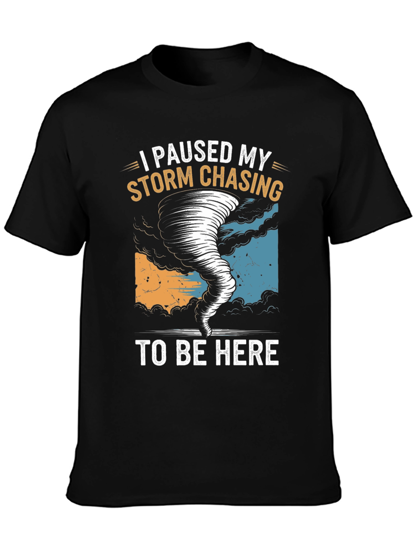 Storm Chasing Pause T-Shirt - Weather Fan Tee