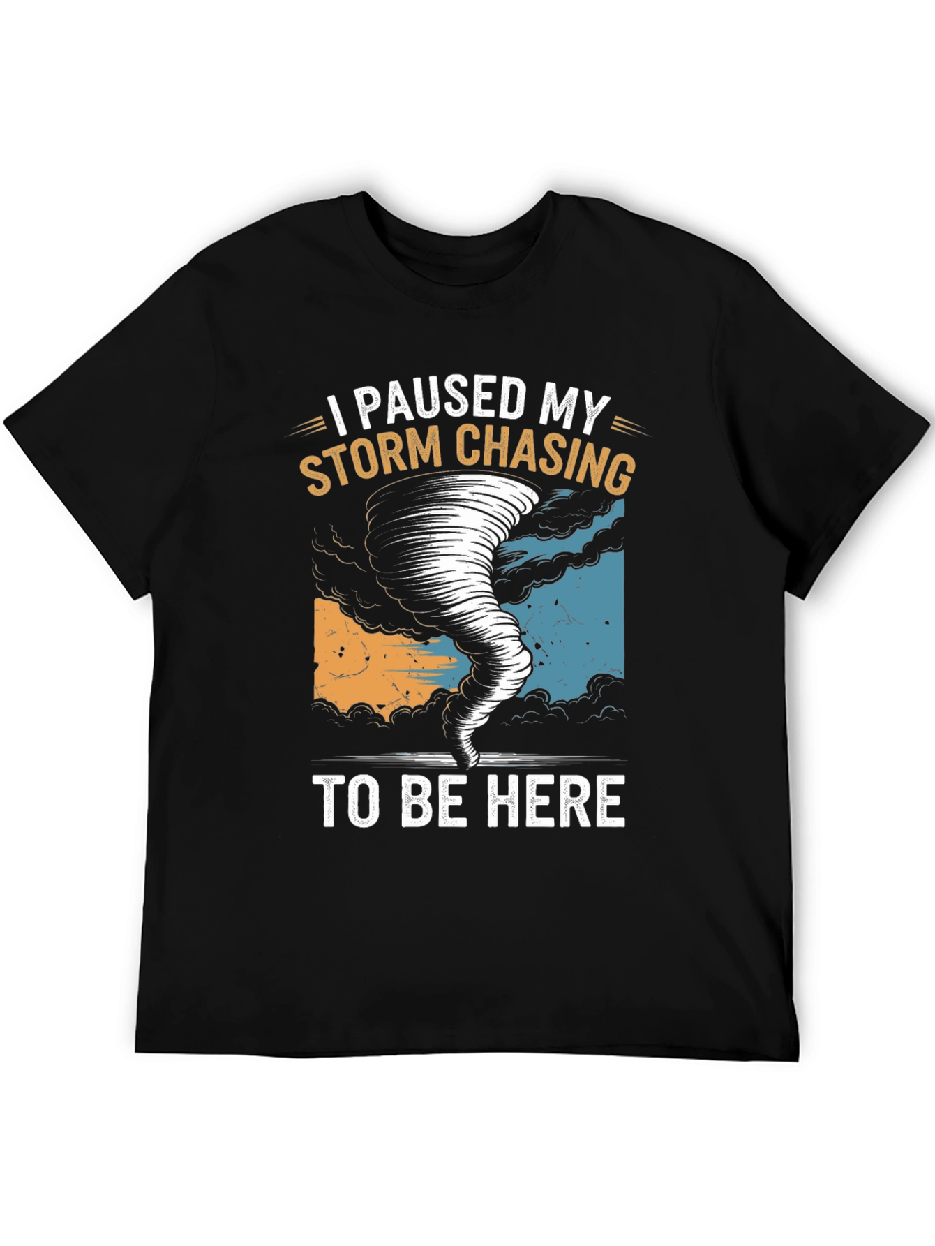 Storm Chasing Pause T-Shirt - Weather Fan Tee