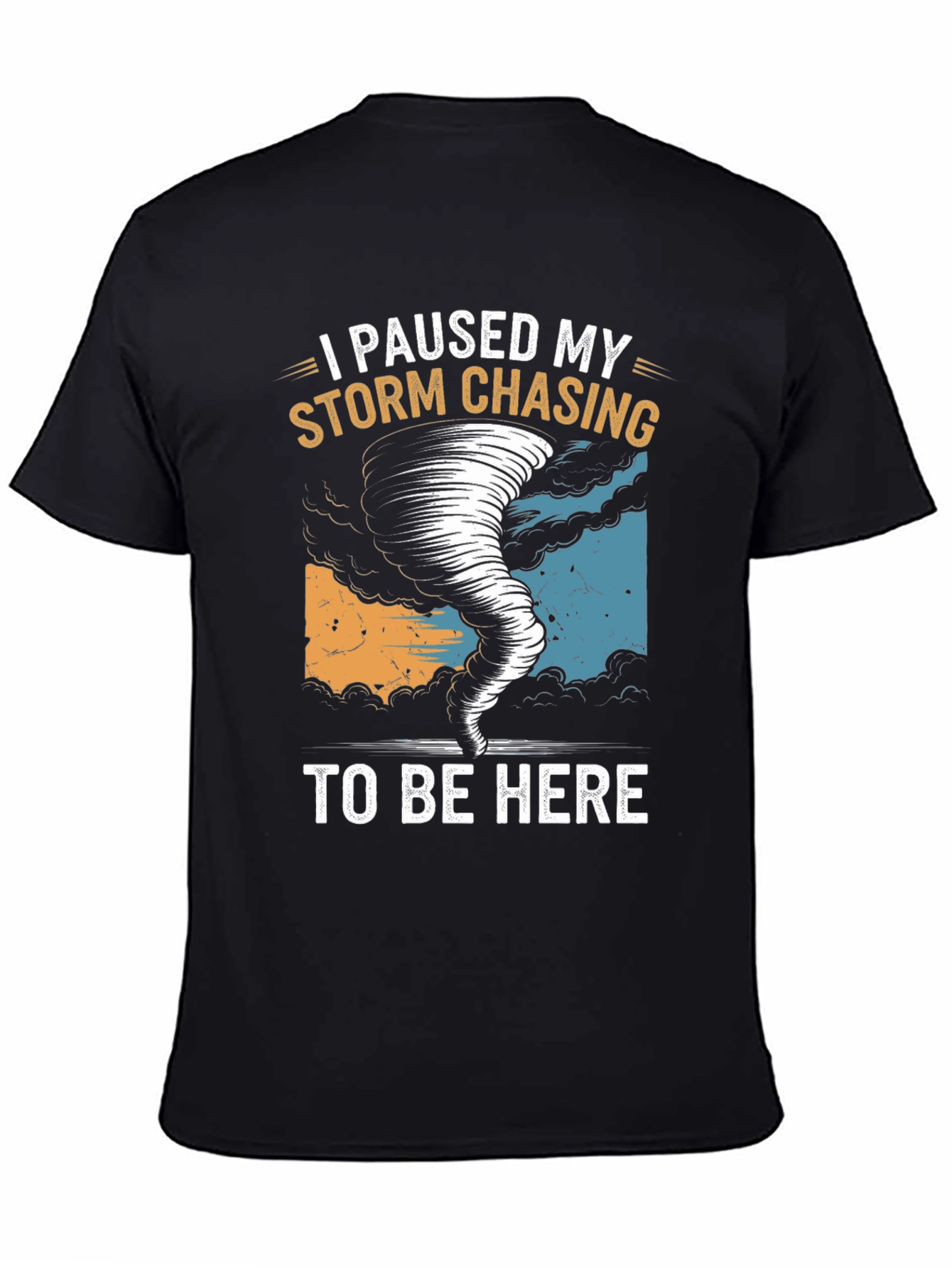 Storm Chasing Pause T-Shirt - Weather Fan Tee
