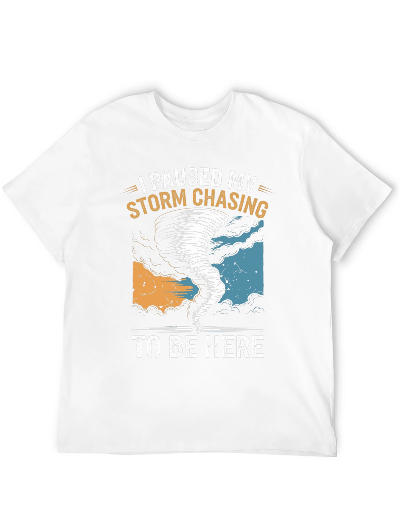 Storm Chasing Pause T-Shirt - Weather Fan Tee