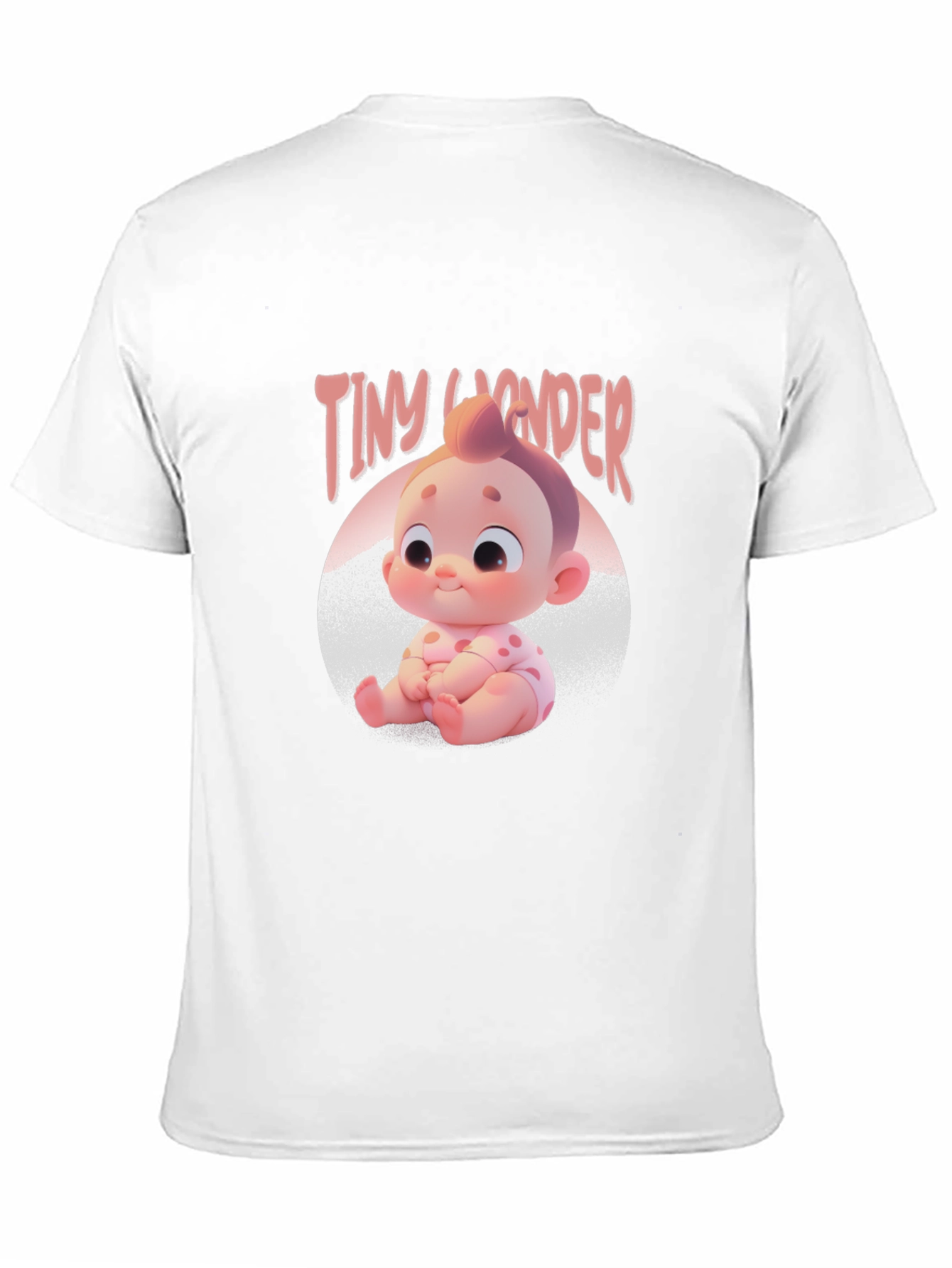 Tiny Wonder Baby Graphic Tee - Black Unisex Shirt