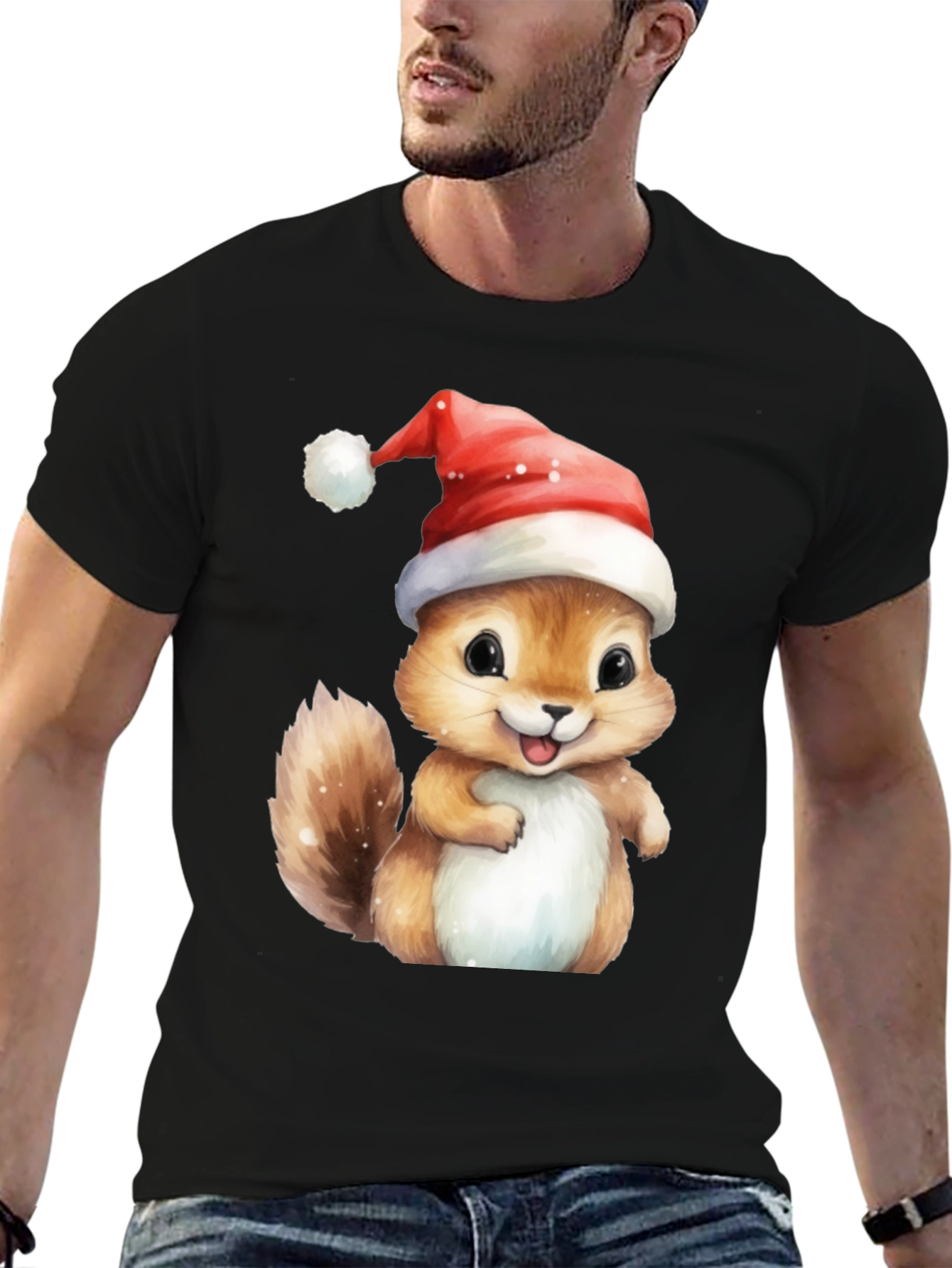 Festive Squirrel T-Shirt