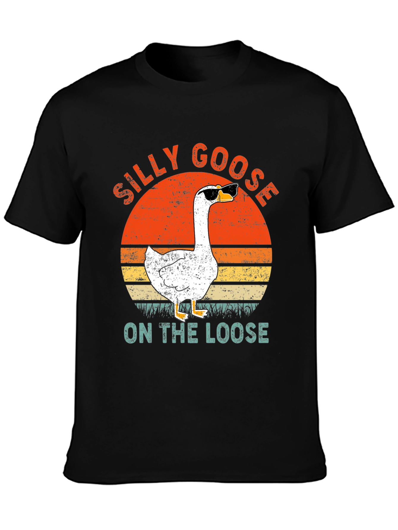 Silly Goose On The Loose Graphic T-Shirt