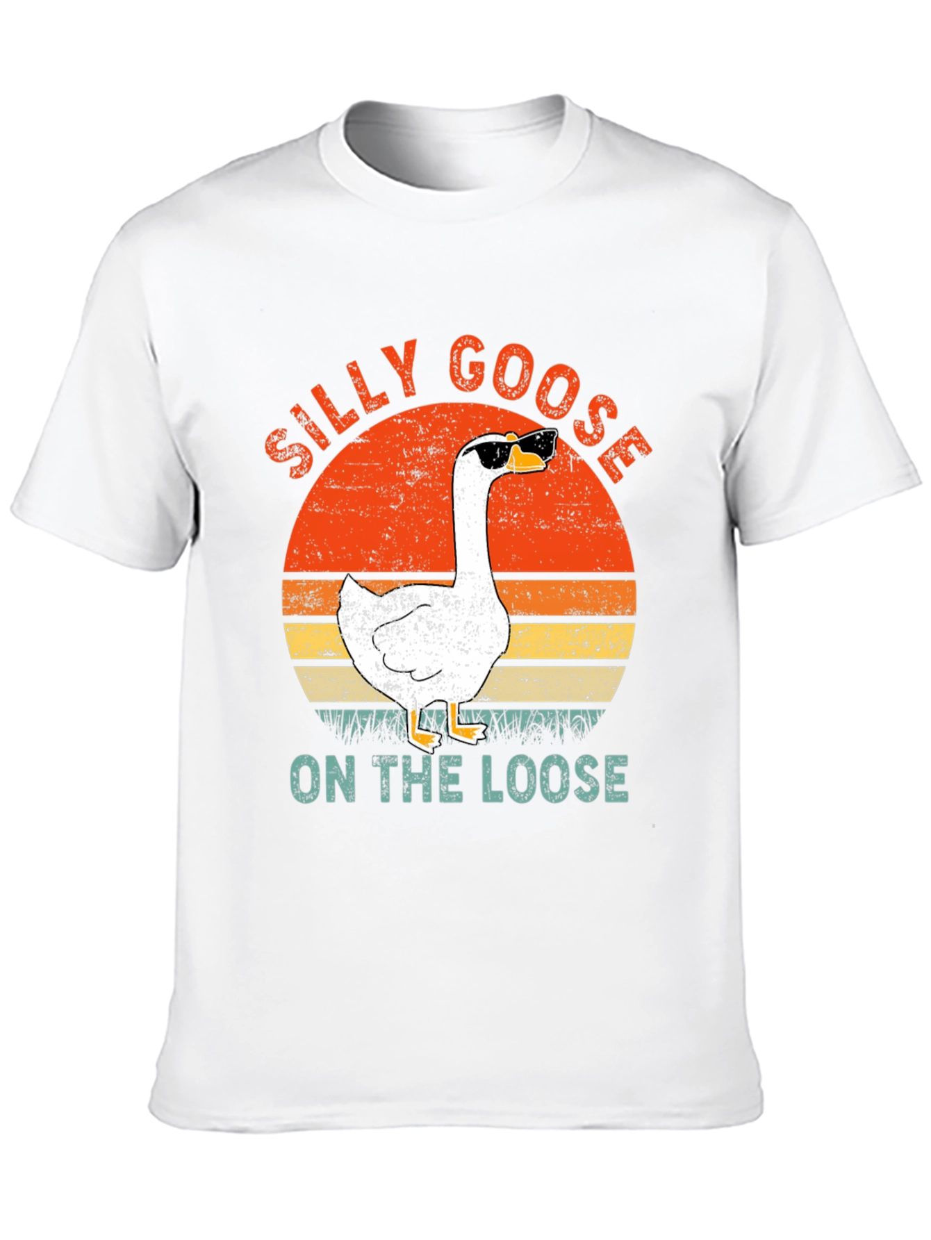 Silly Goose On The Loose Graphic T-Shirt