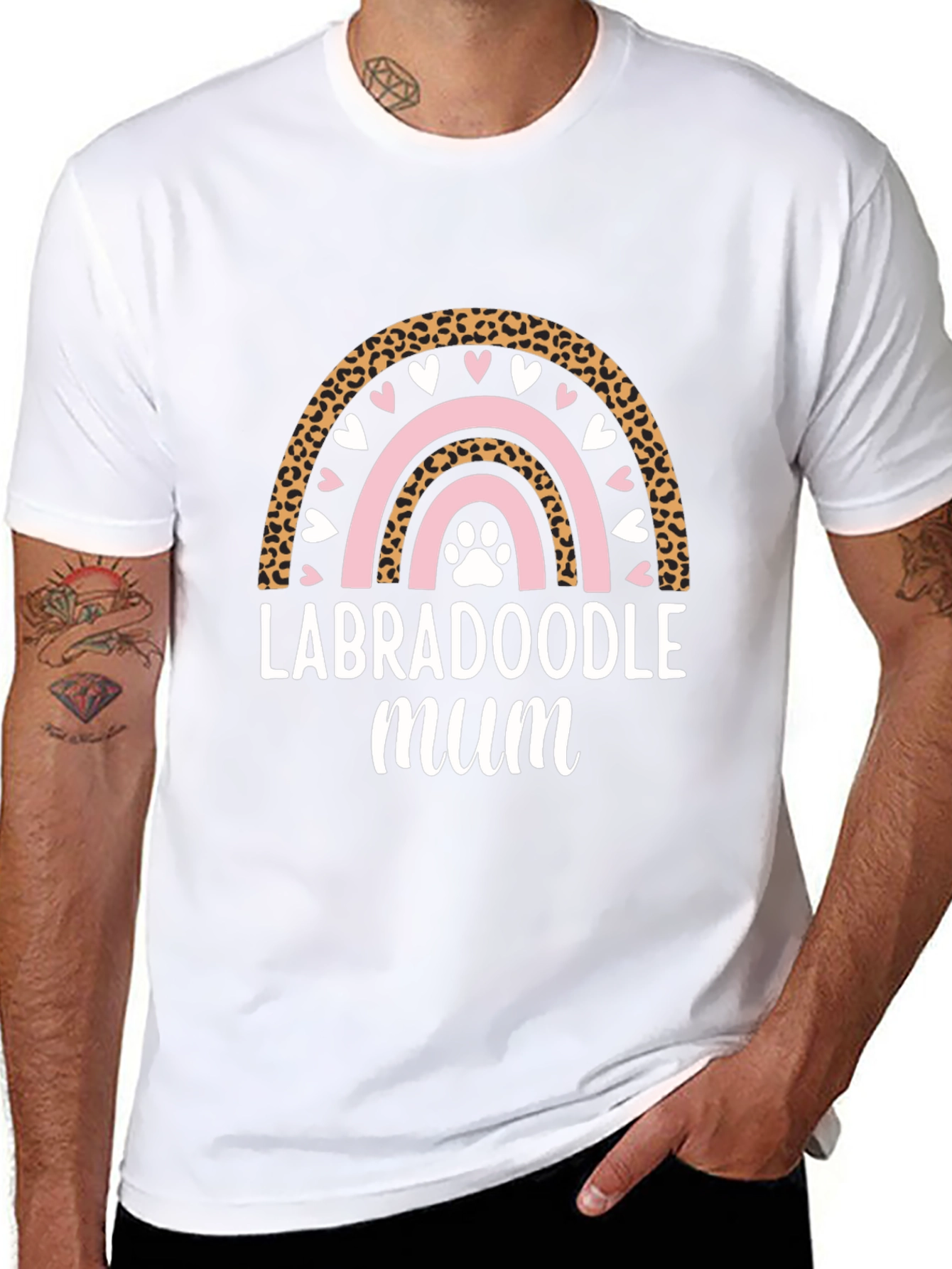 Labradoodle Mum T-Shirt - Cute Dog Lover Tee