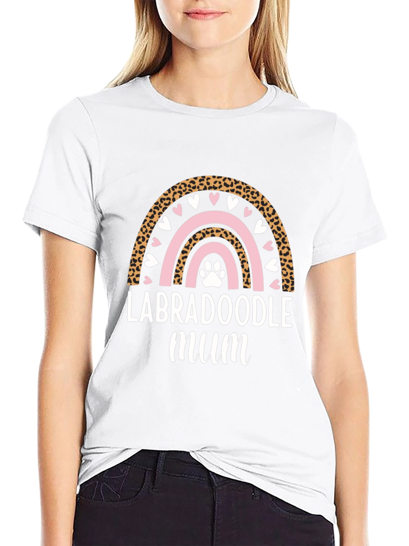 Labradoodle Mum T-Shirt - Cute Dog Lover Tee