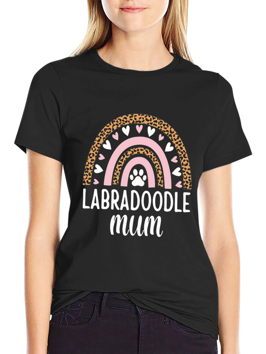 Labradoodle Mum T-Shirt - Cute Dog Lover Tee